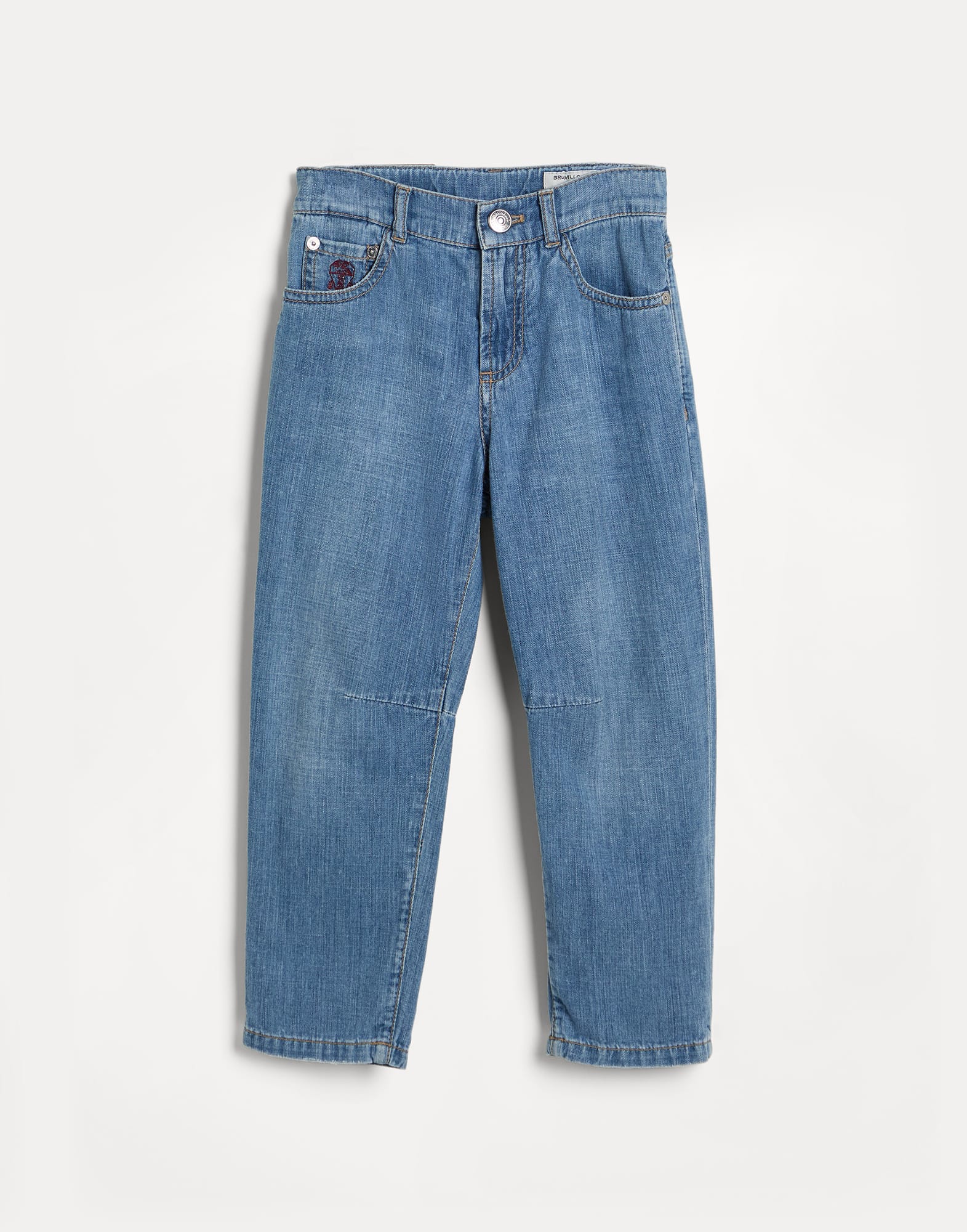Lightweight denim trousers