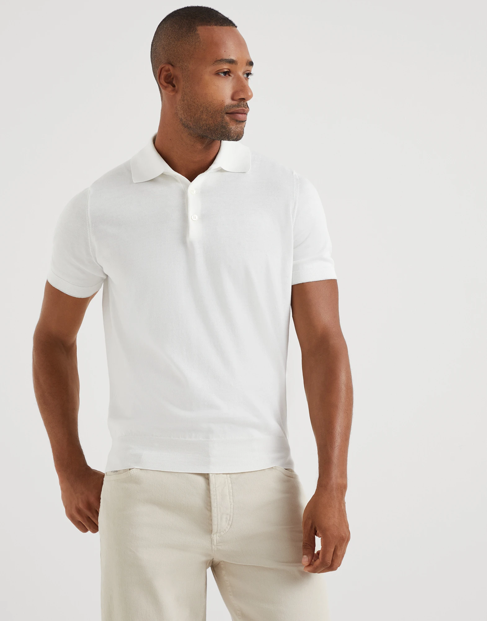 Lightweight knit Polo