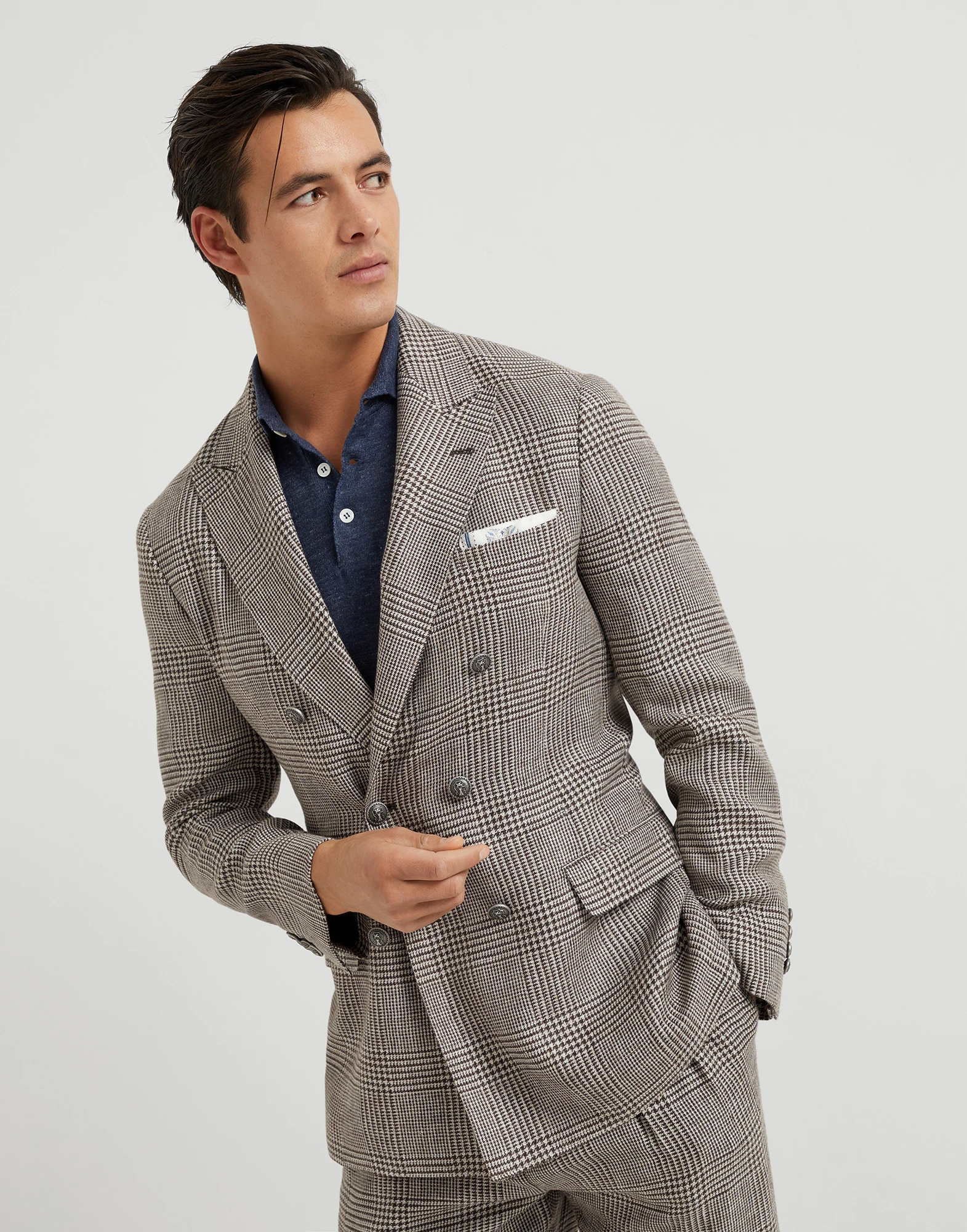 Prince of Wales deconstructed blazer