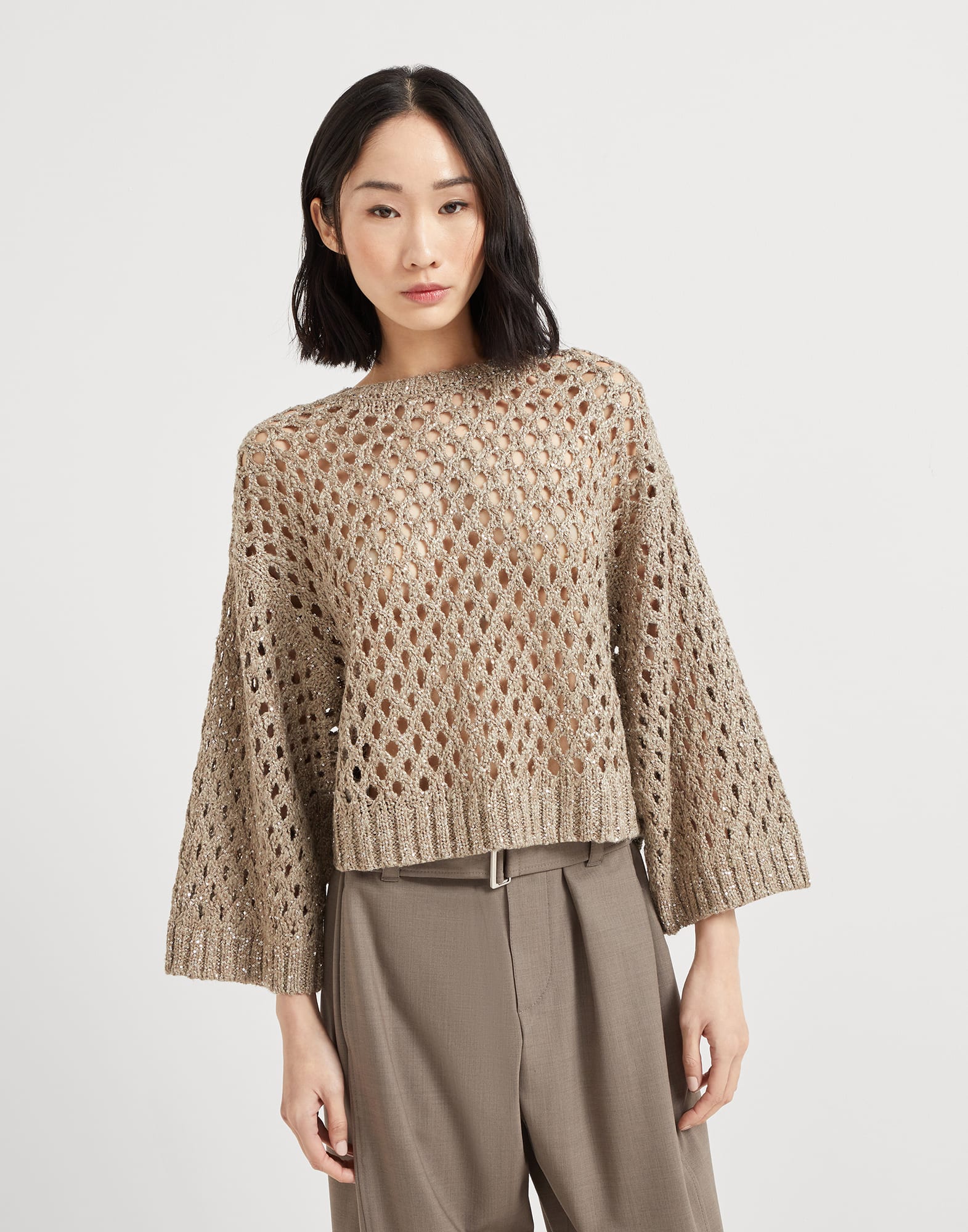 Dazzling Net sweater