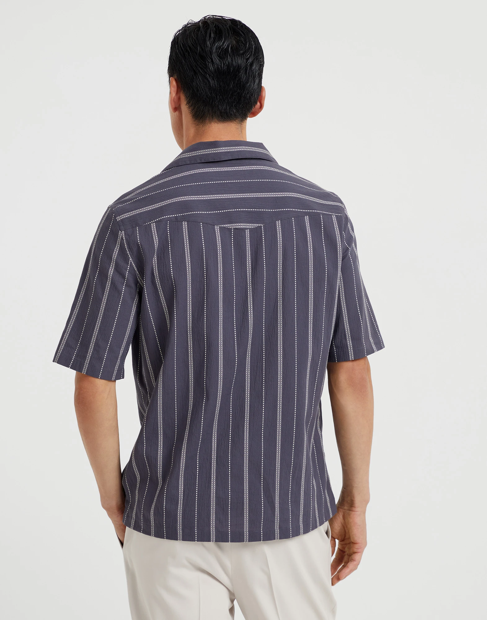 Seersucker shirt