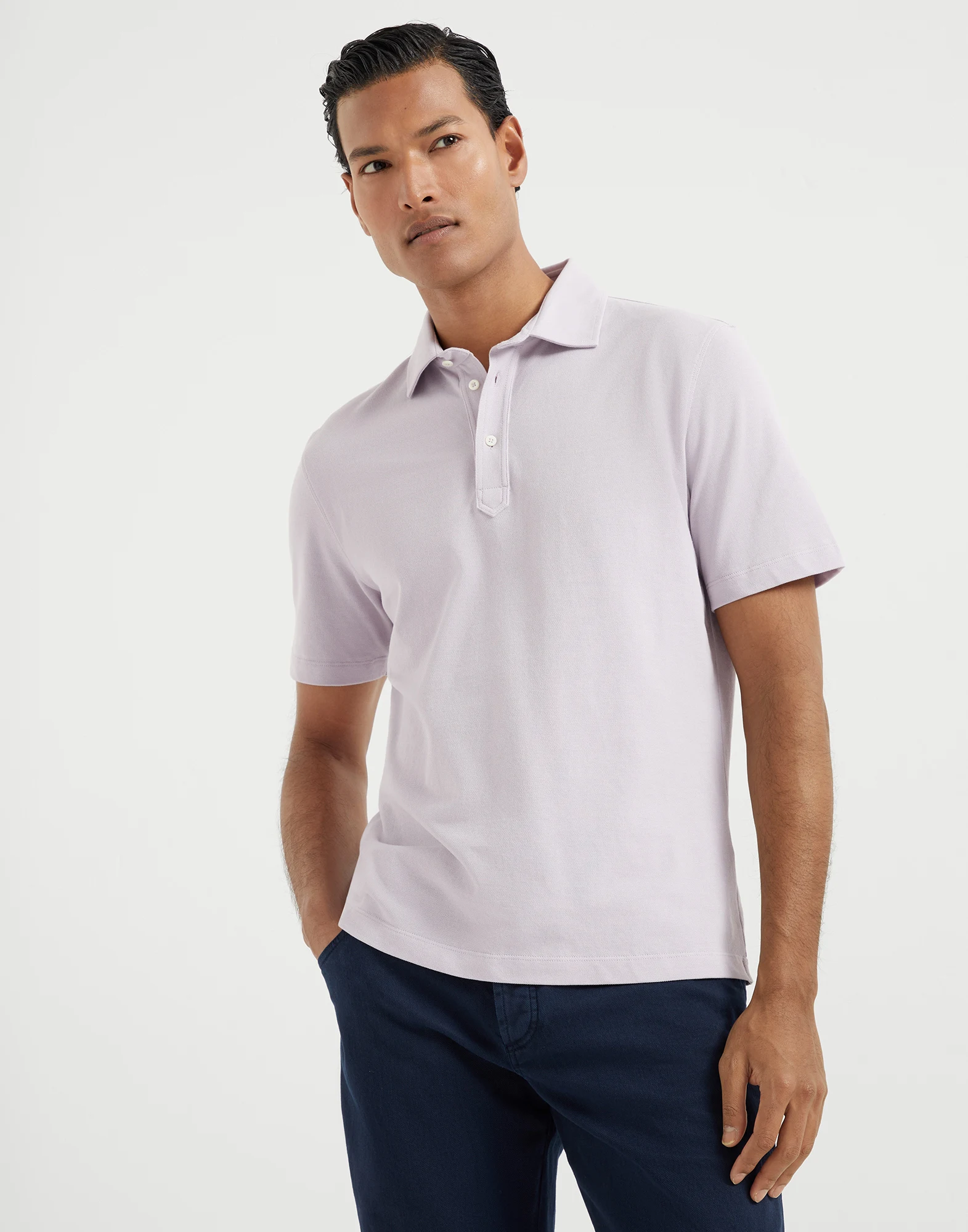 Piqu�� polo shirt