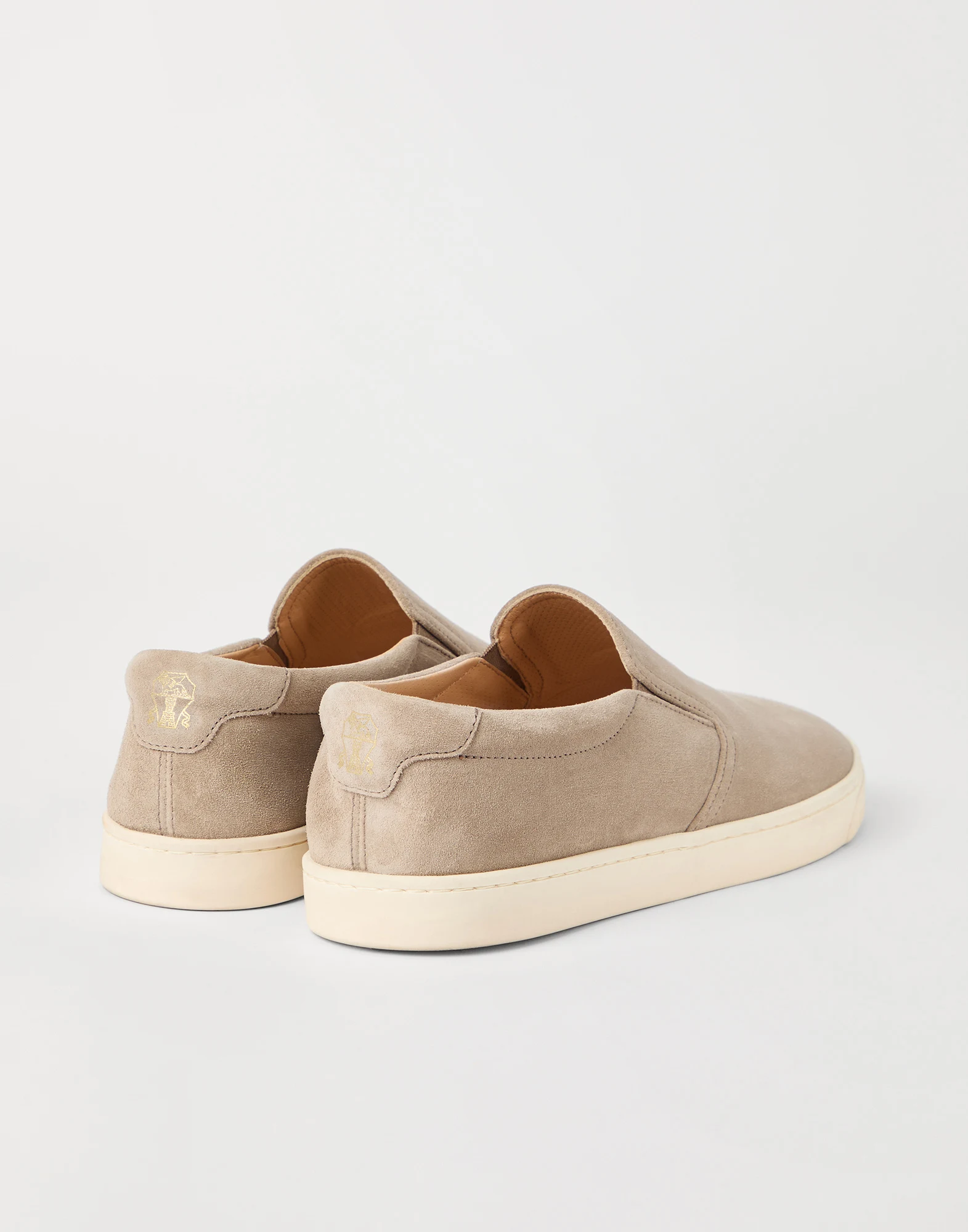Suede slip-on