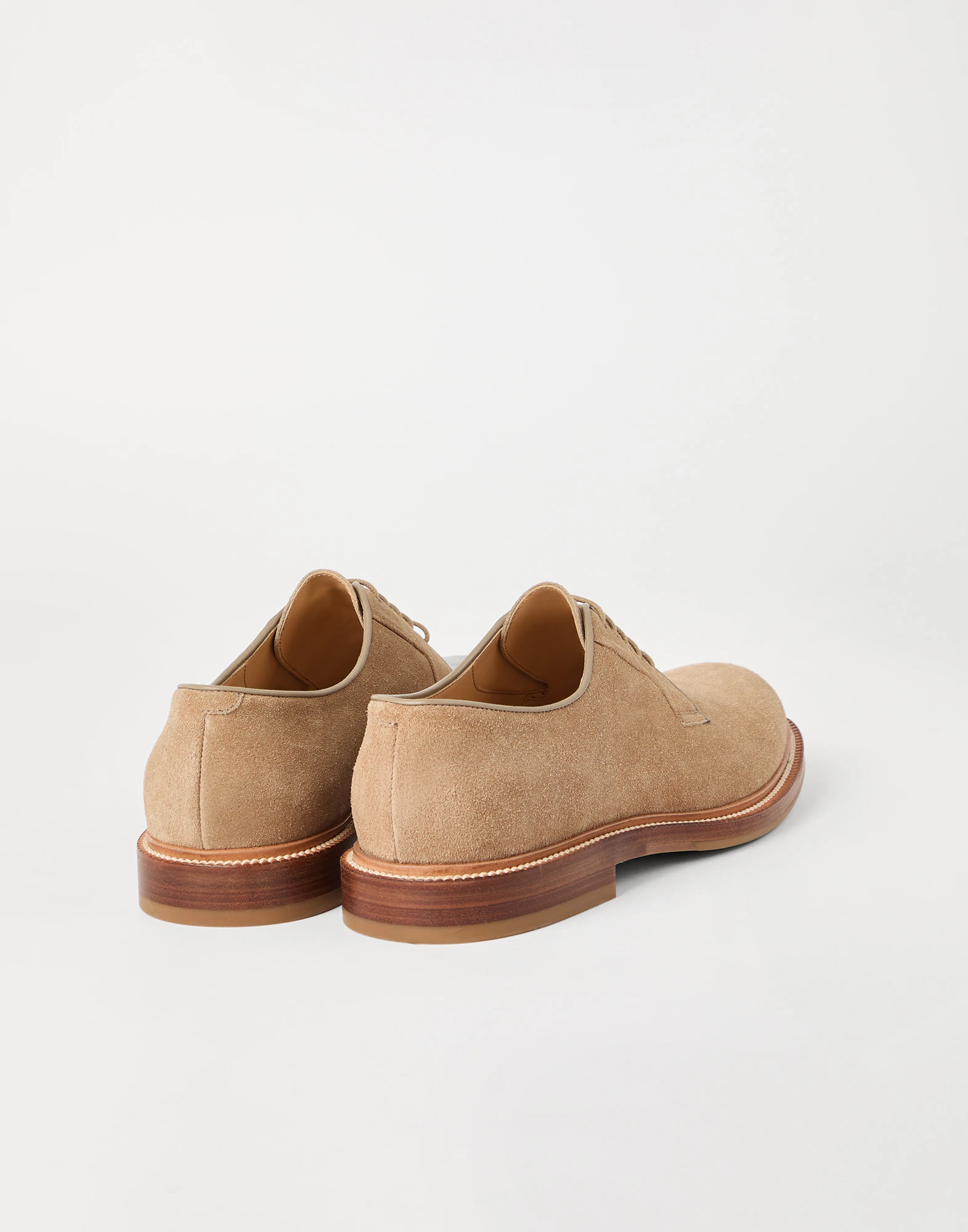 Suede derby