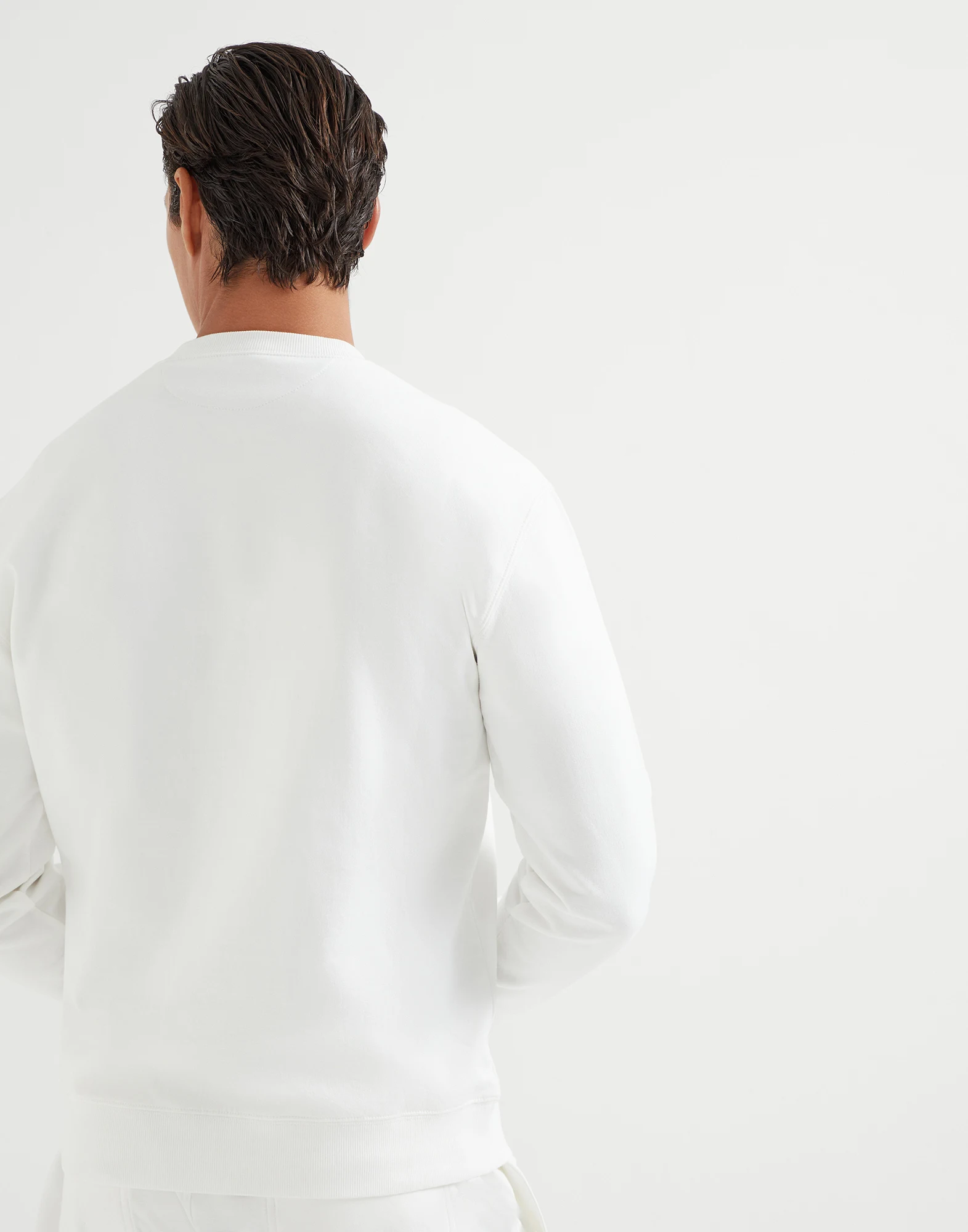 Cotton French terry sweatshirt