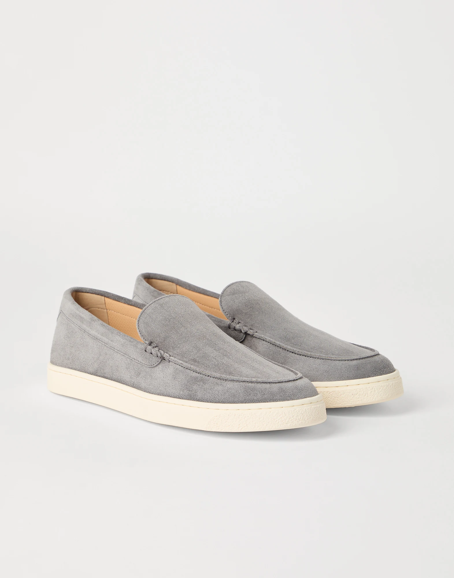 Suede loafers