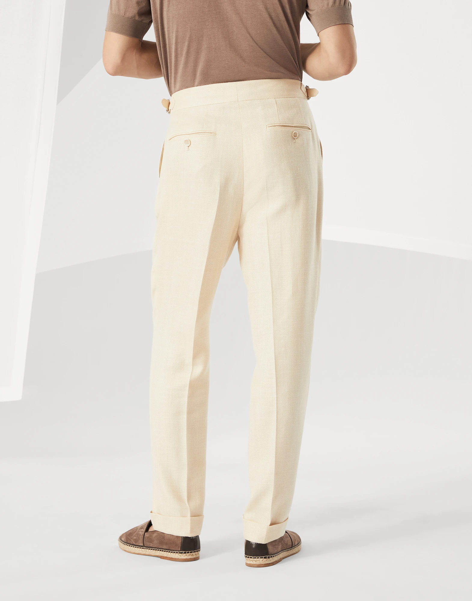 Chevron trousers