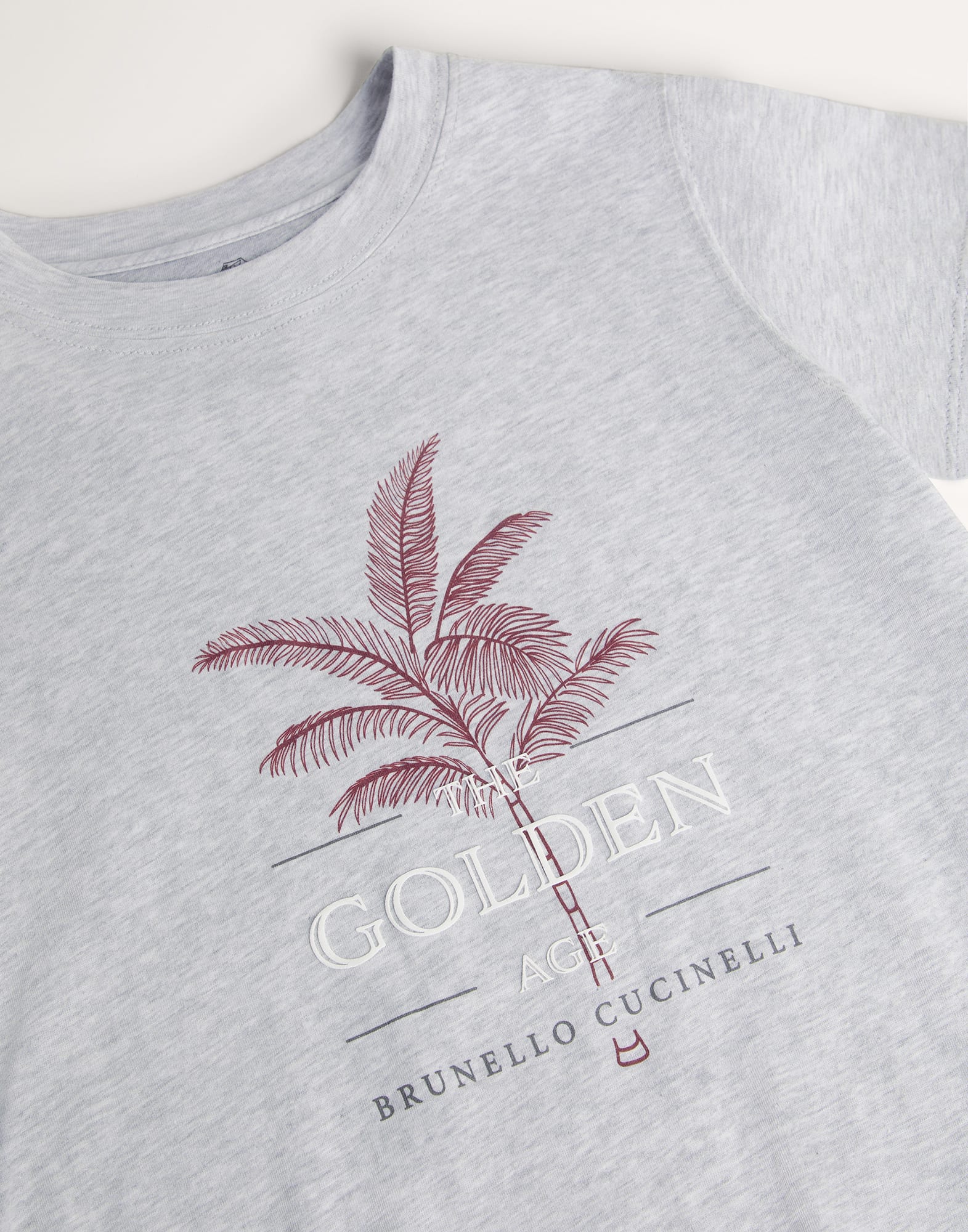 Cotton jersey T-shirt with print