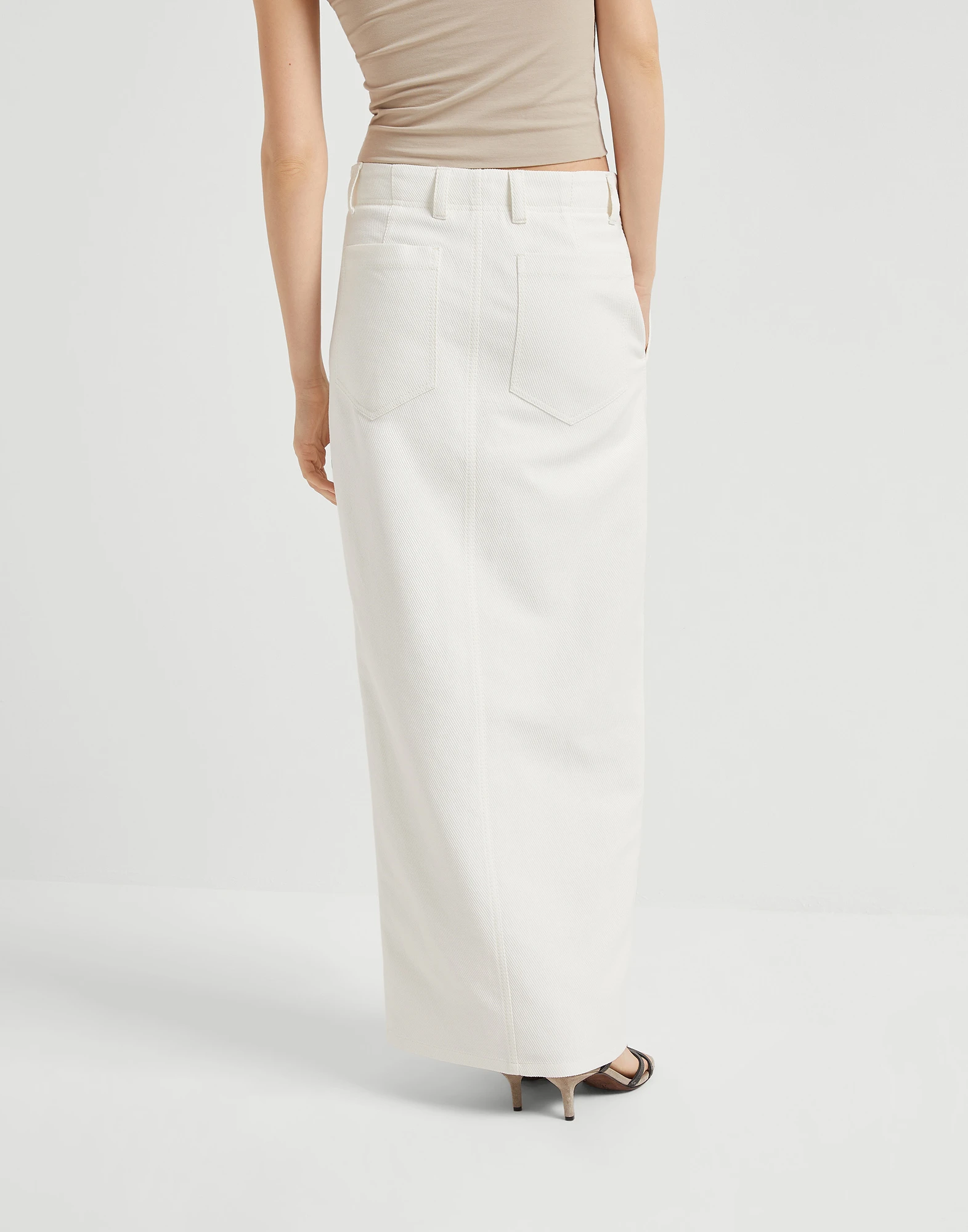 Chino skirt