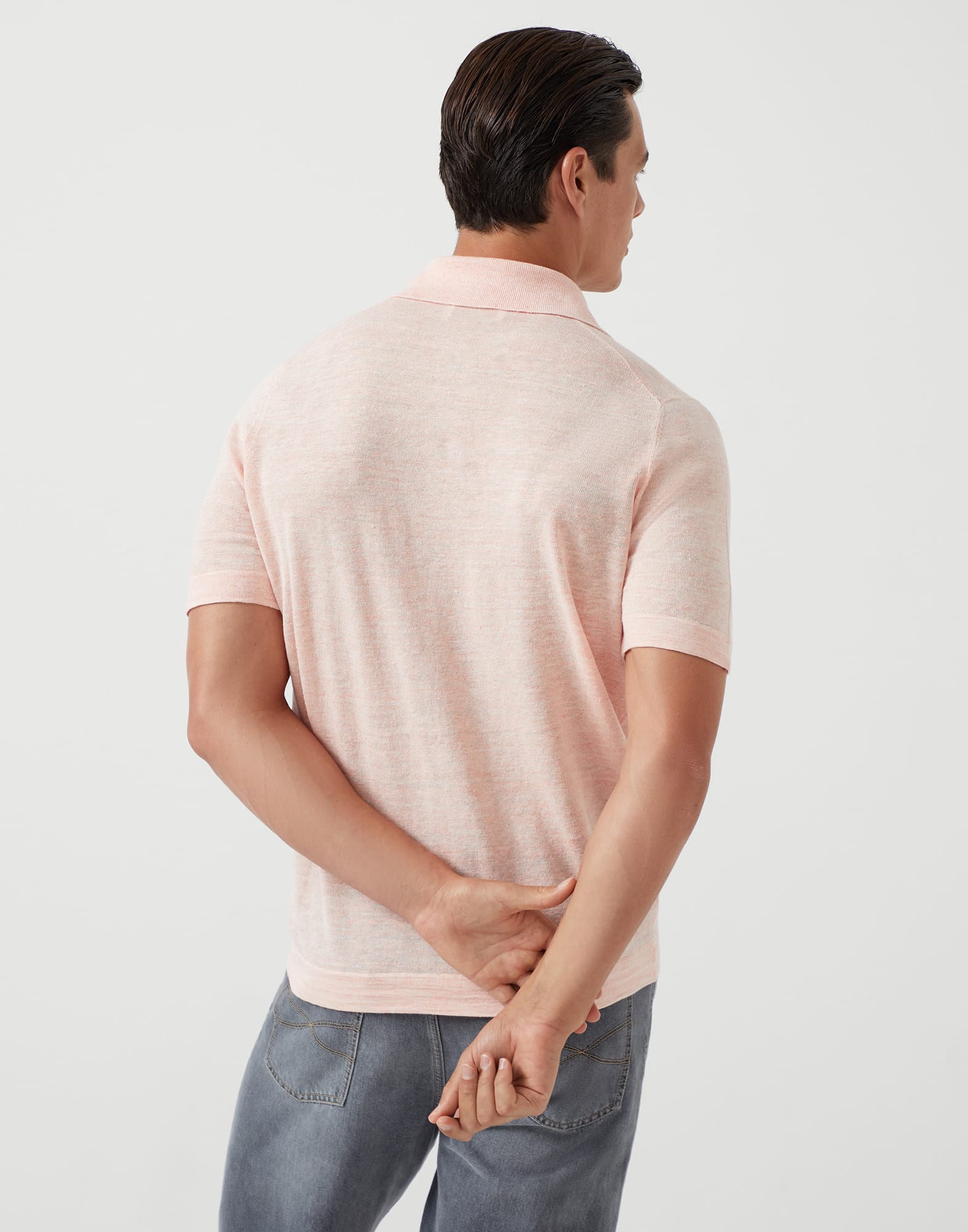 Polo-style sweater