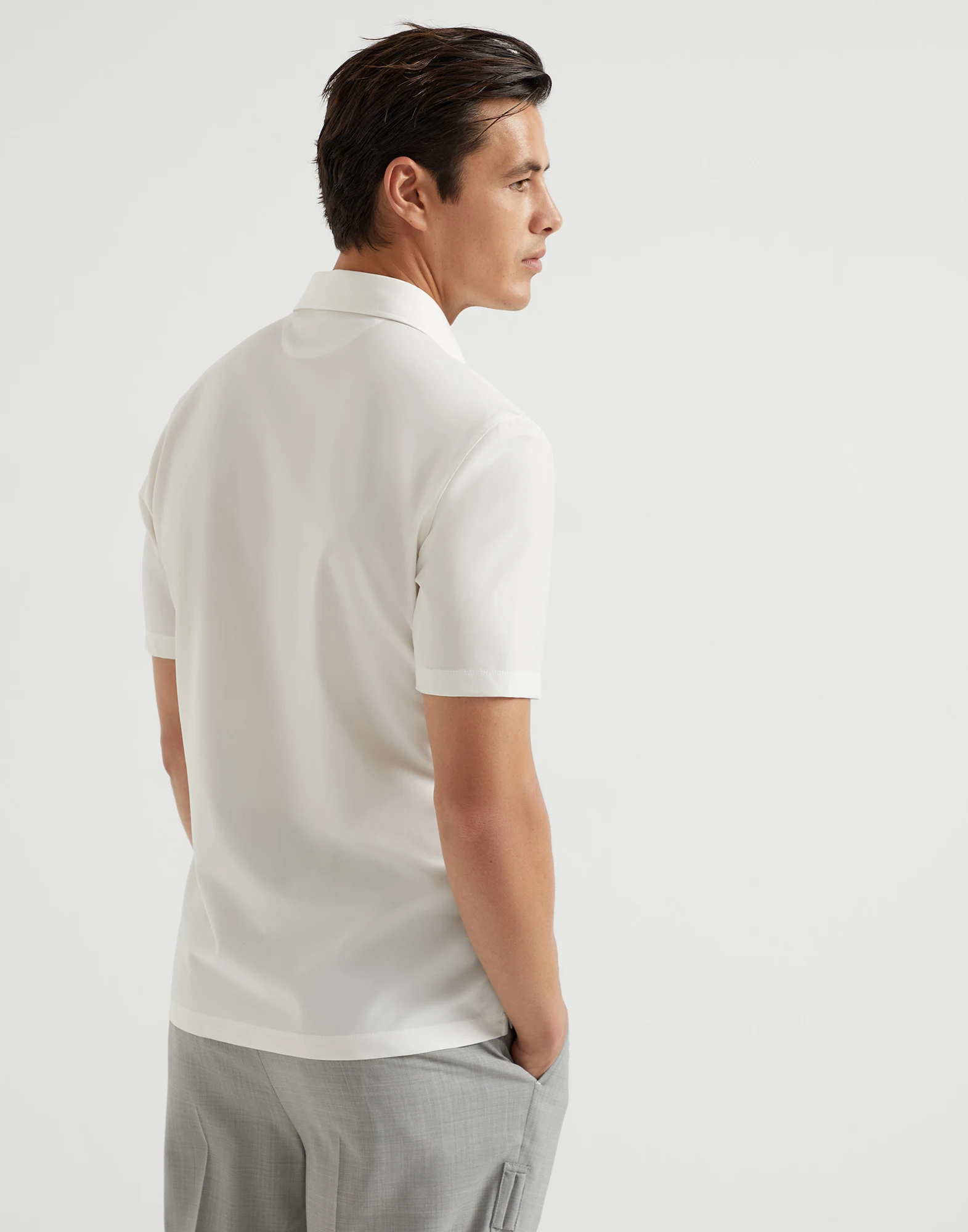 Polo with pocket and logo