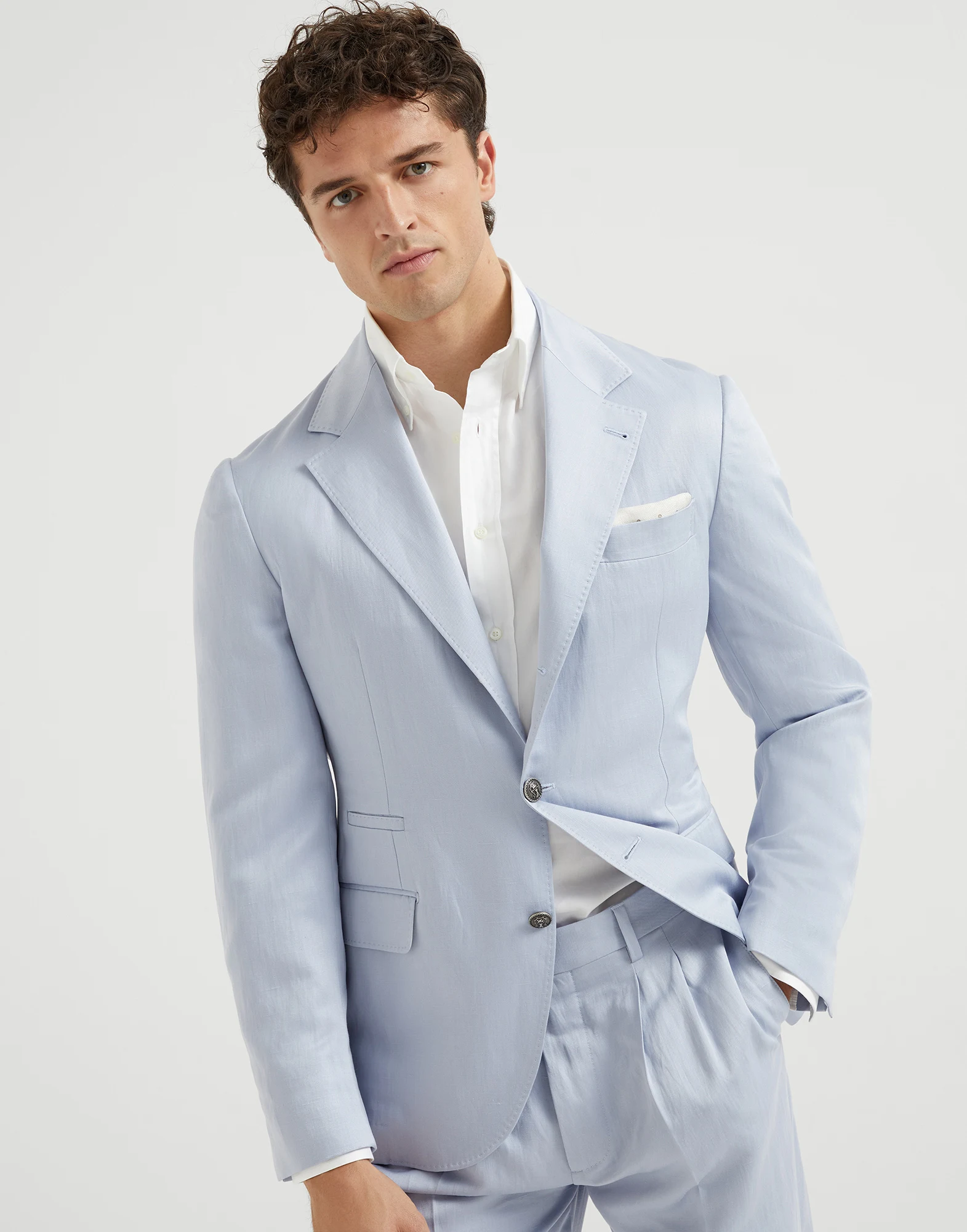 Twill blazer