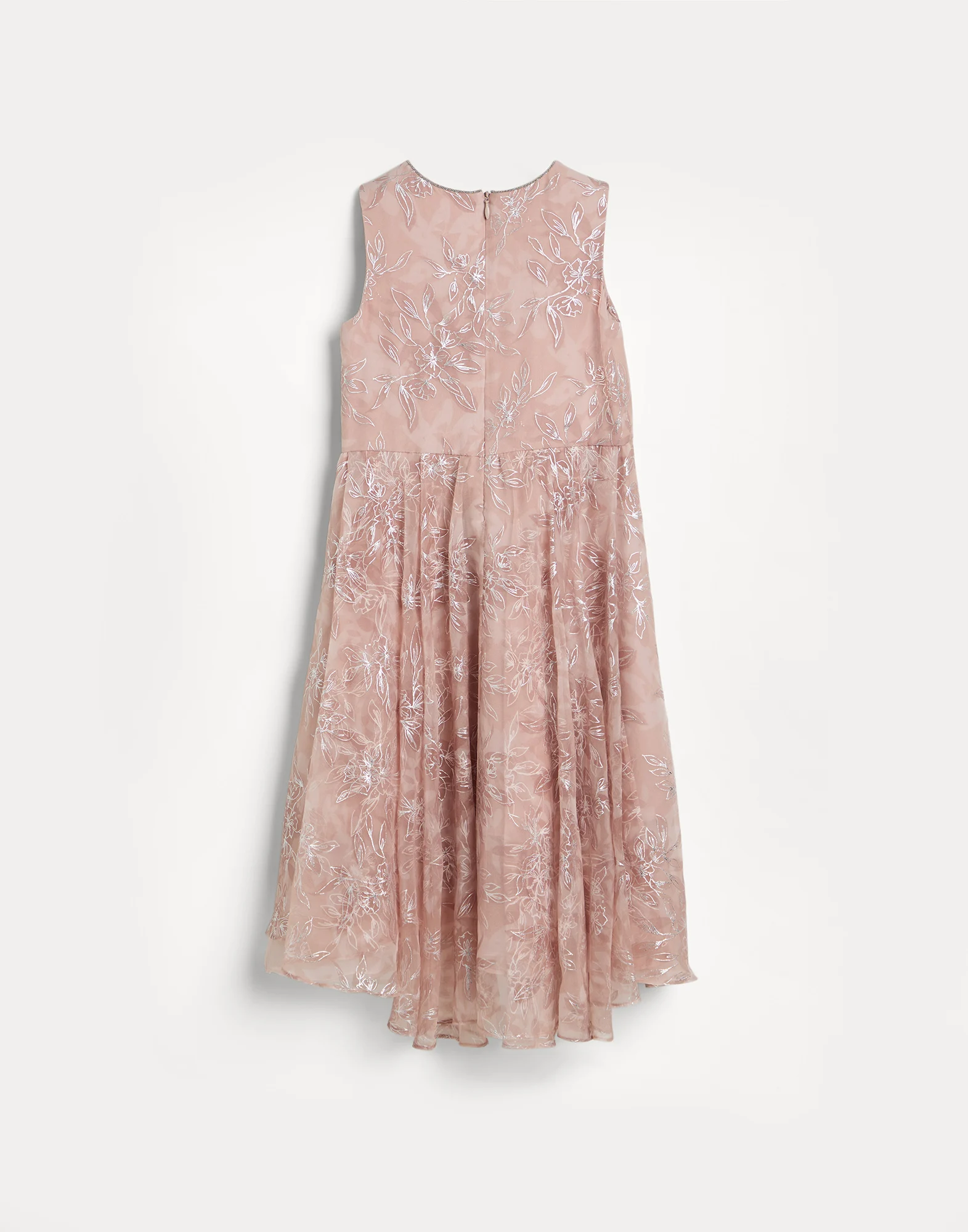 Silk Flower Print dress