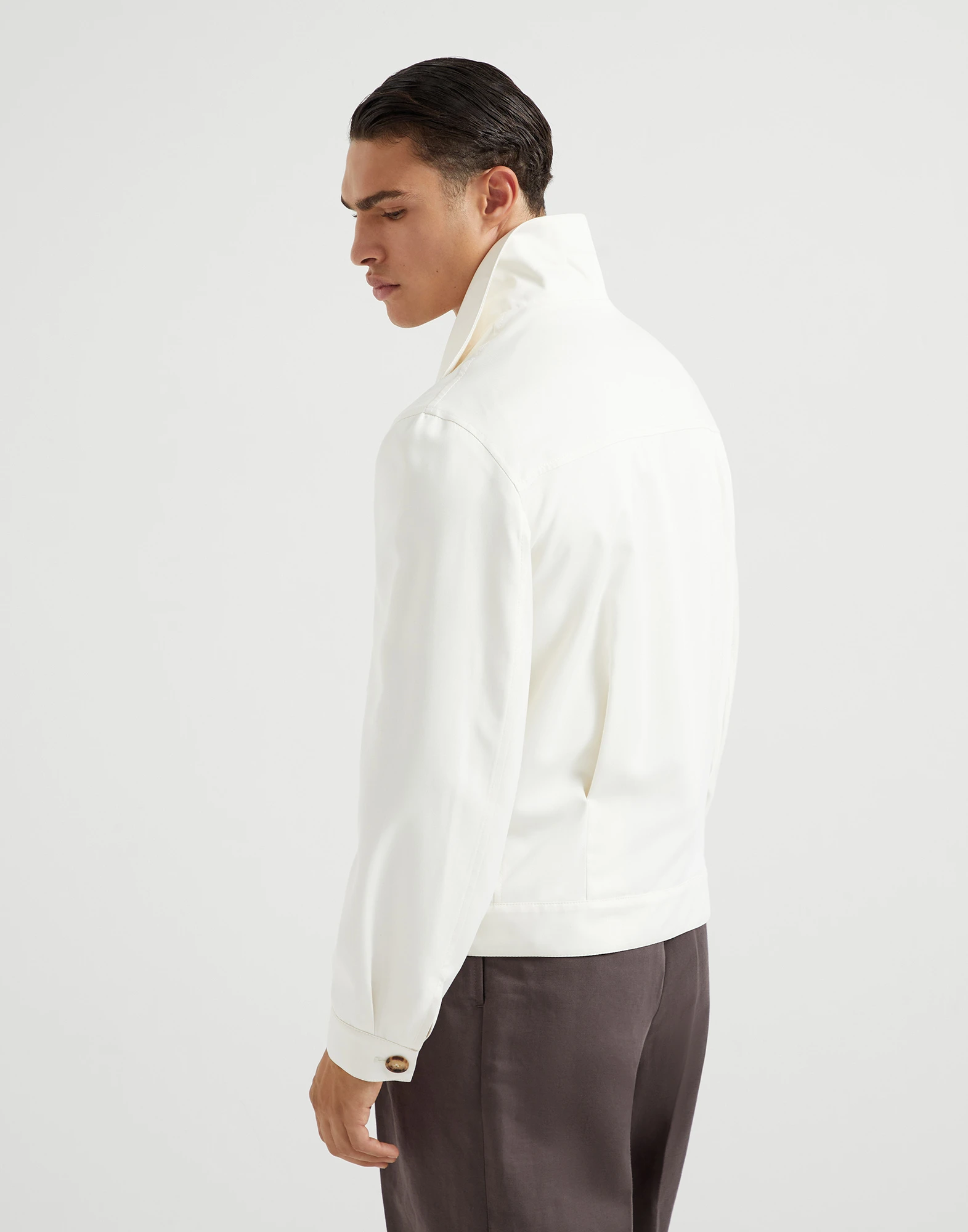 Shirt-style outerwear jacket