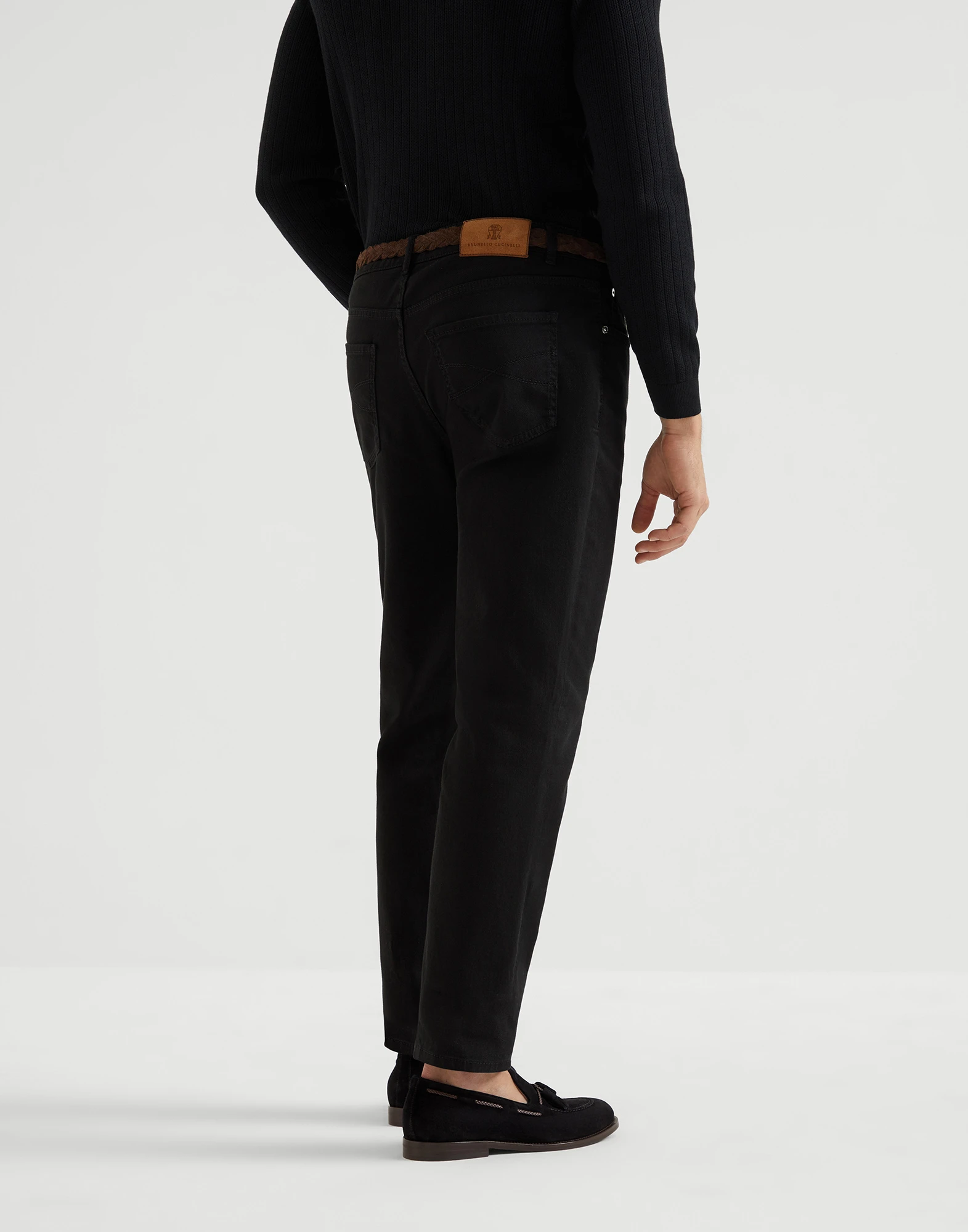 Comfort denim trousers
