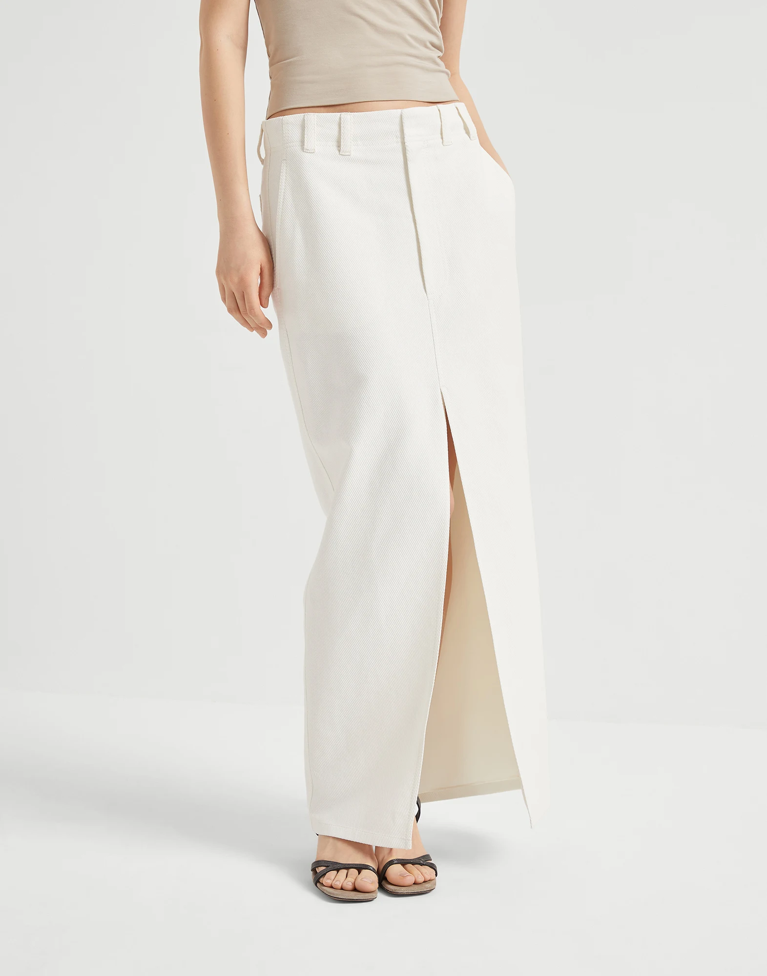 Chino skirt