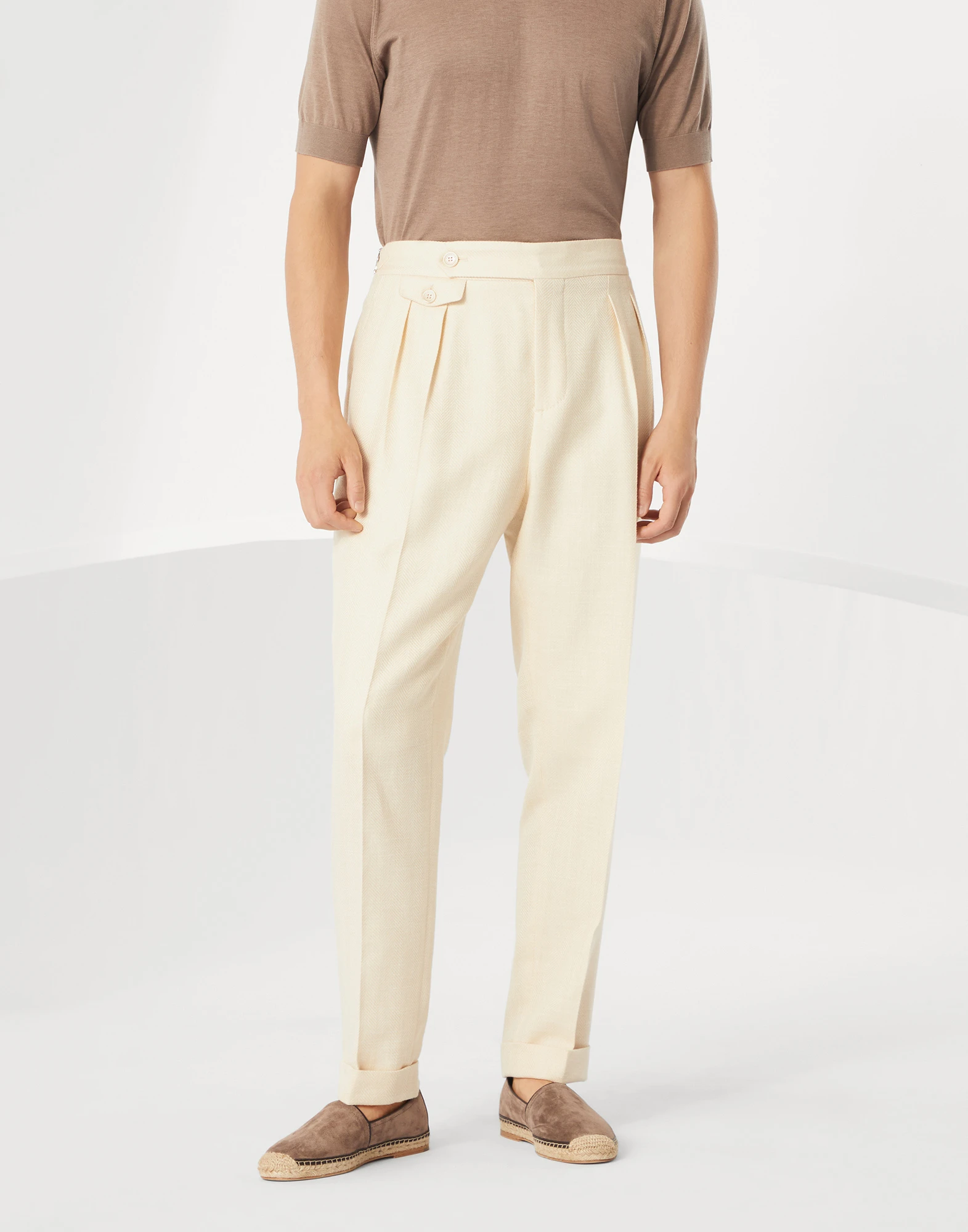 Chevron trousers