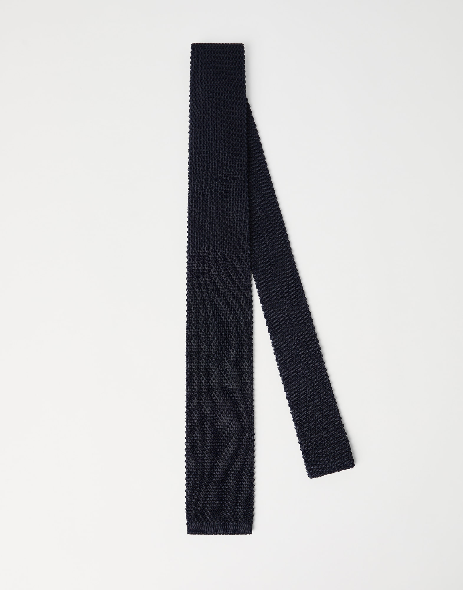 Silk knit tie