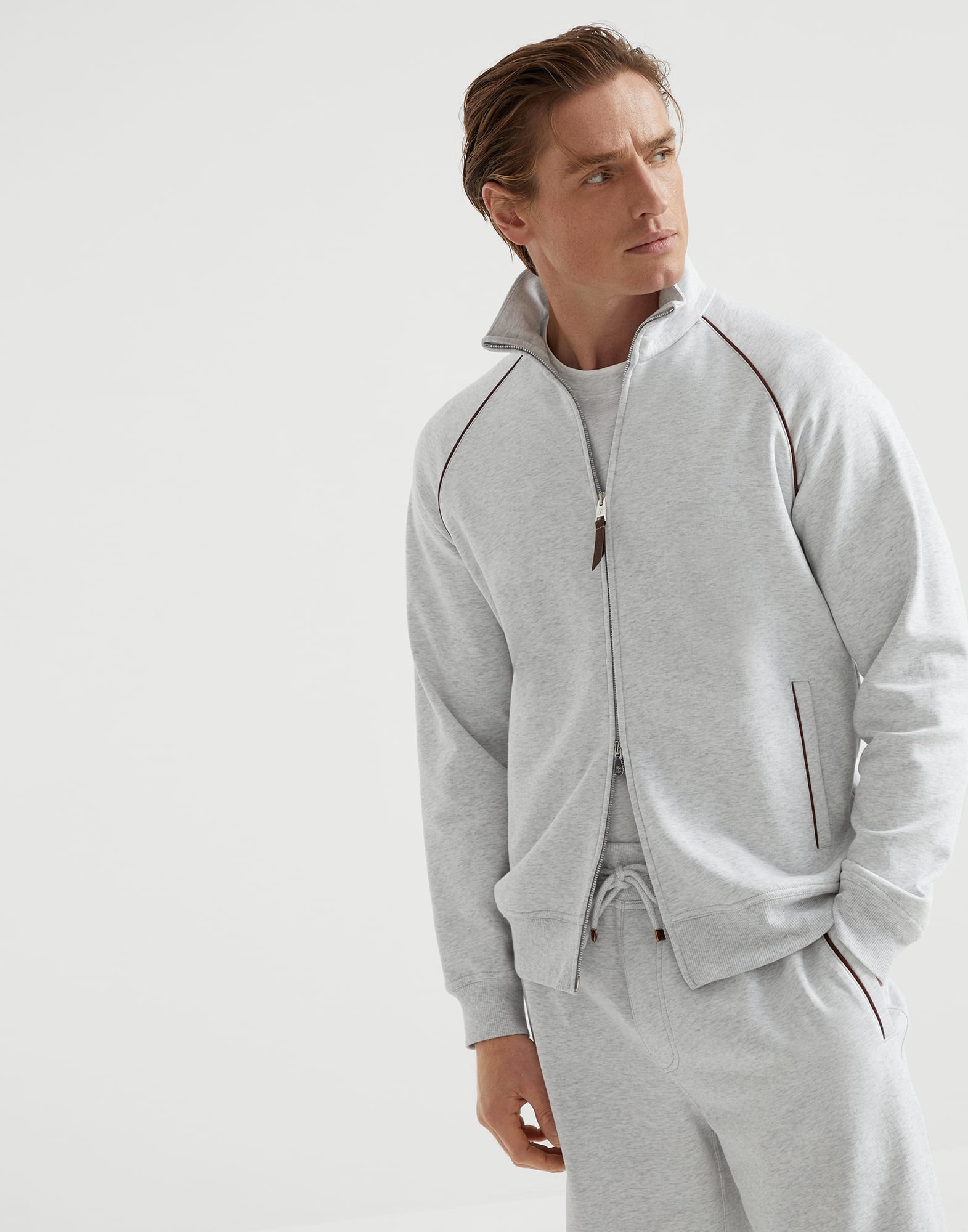 Turtleneck sweatshirt