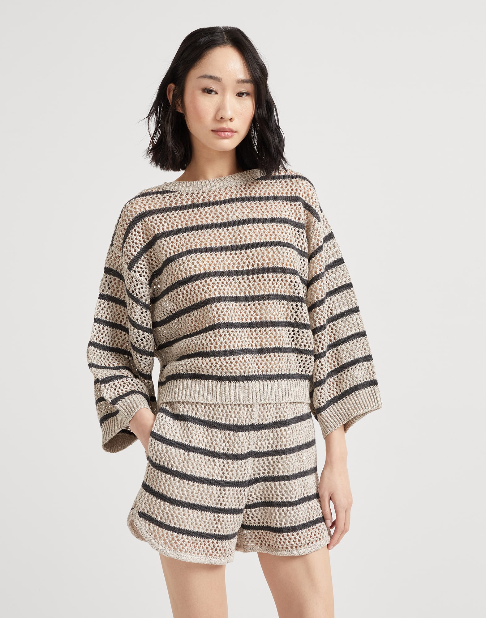 Dazzling Net sweater