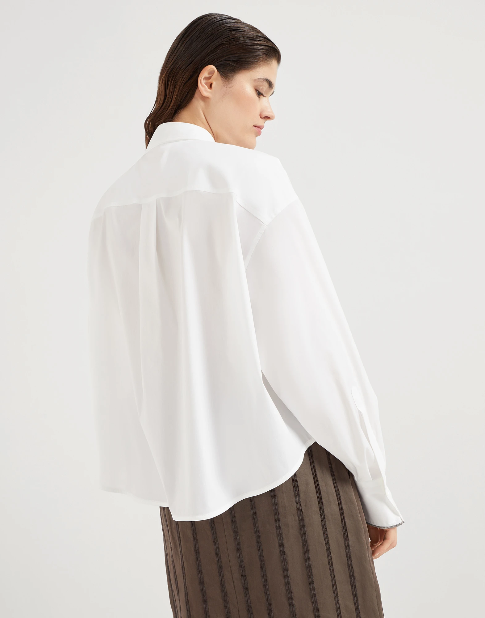 Shirt with monili