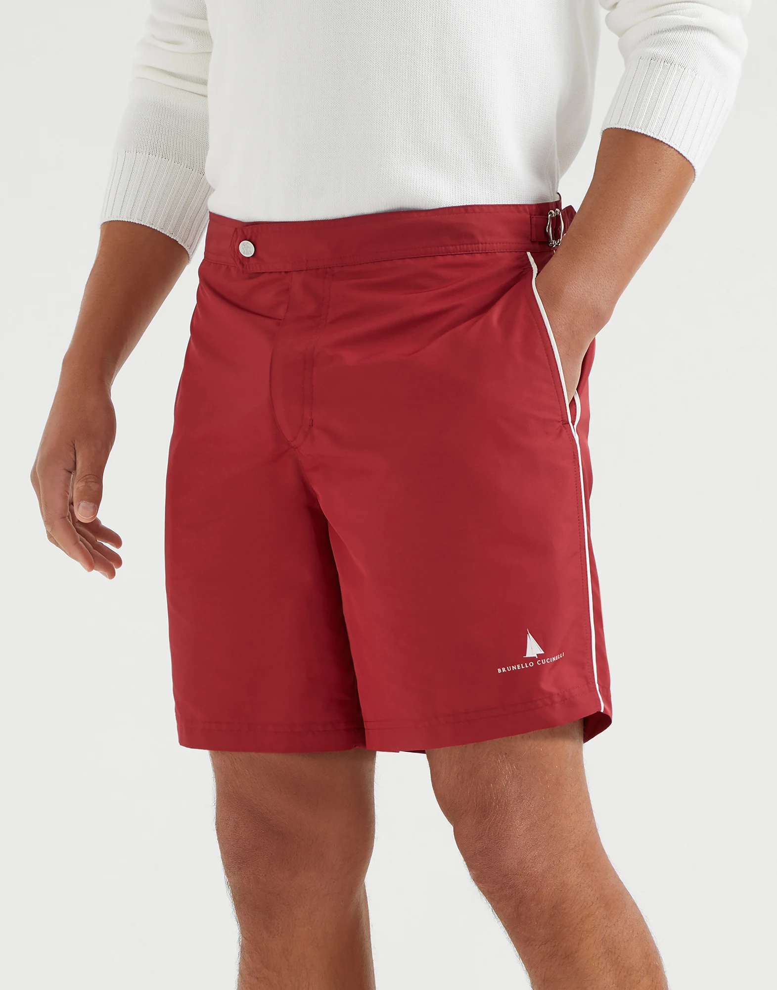 Nylon swim shorts