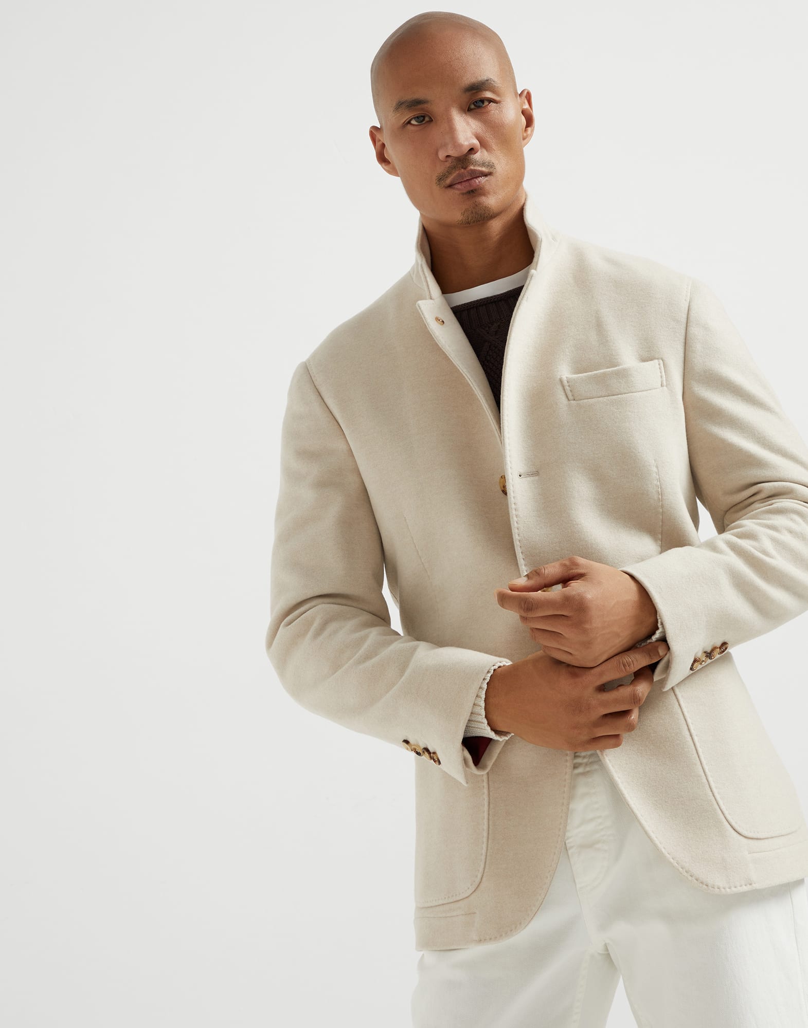 Blazer-style outerwear