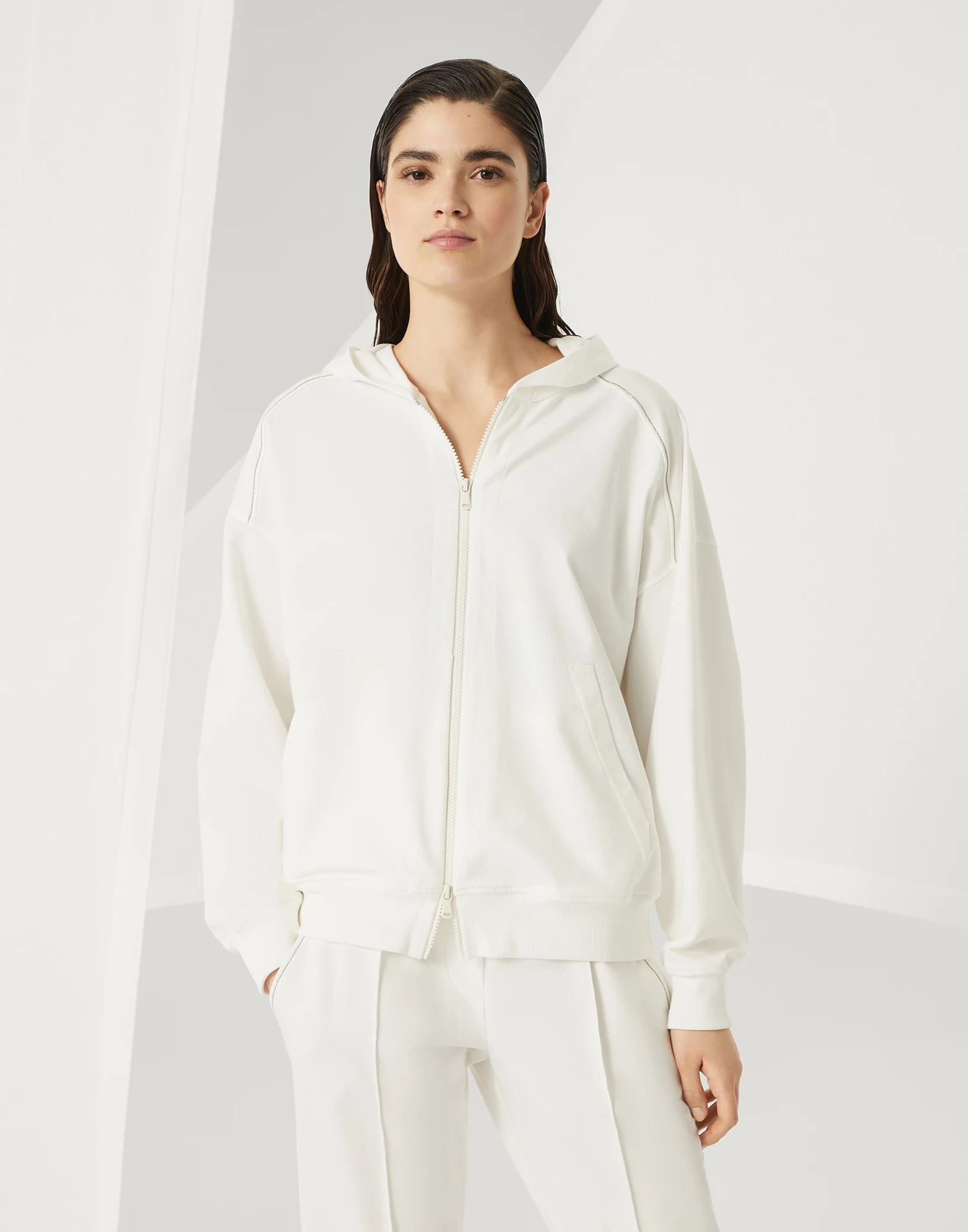 Lightweight French terry sweatshirt