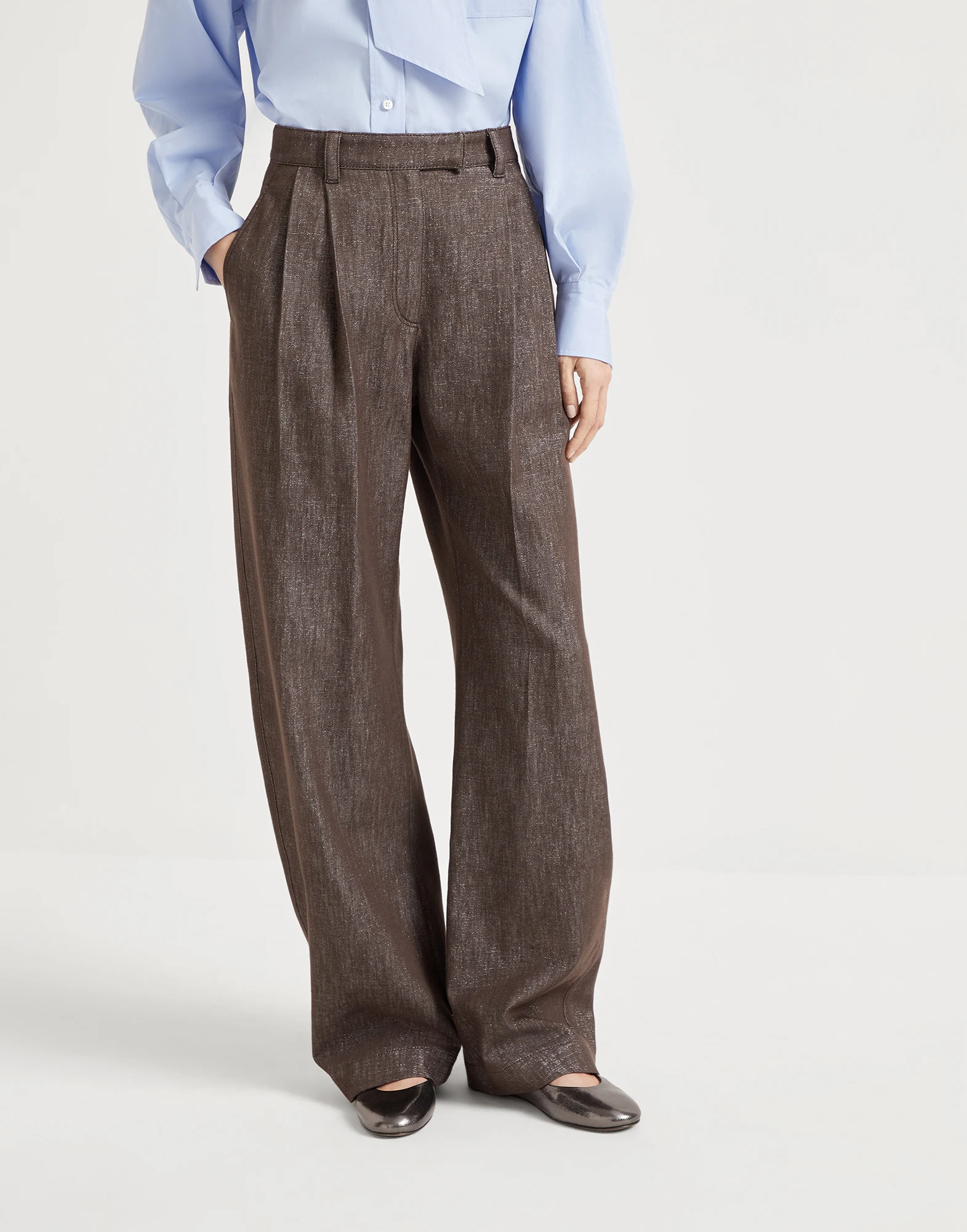 Loose Curved trousers