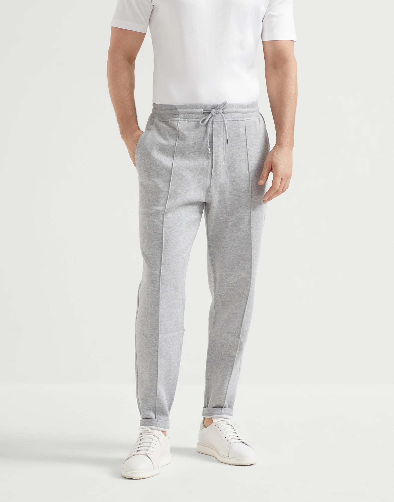 Trousers with cr��te