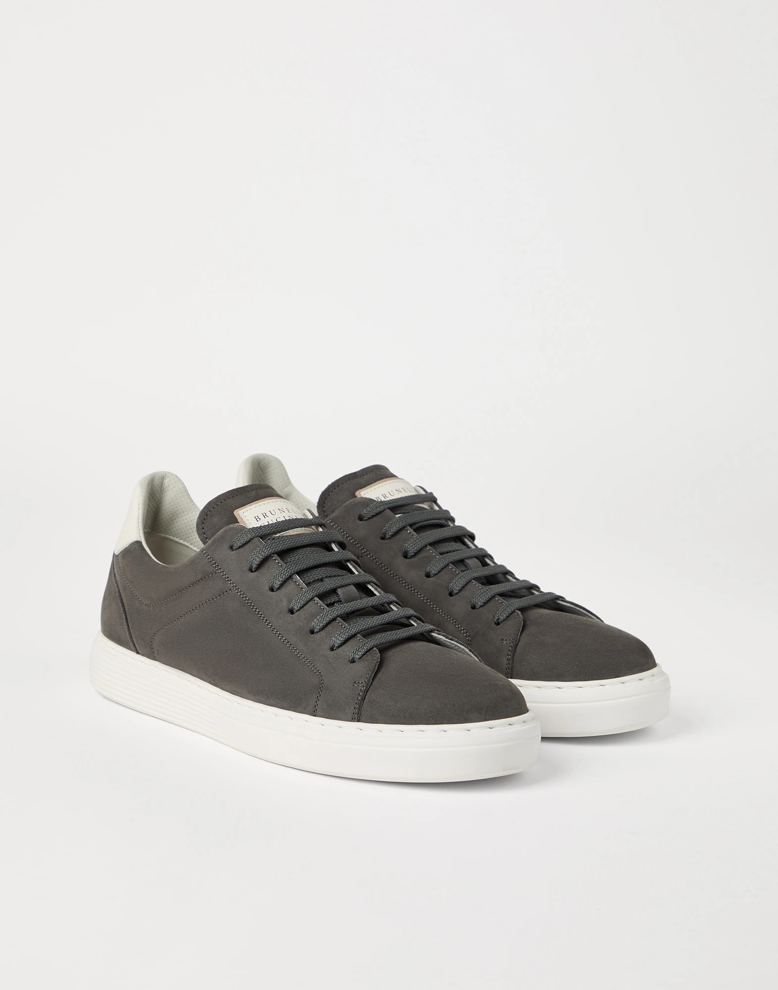 Nubuck calfskin sneakers