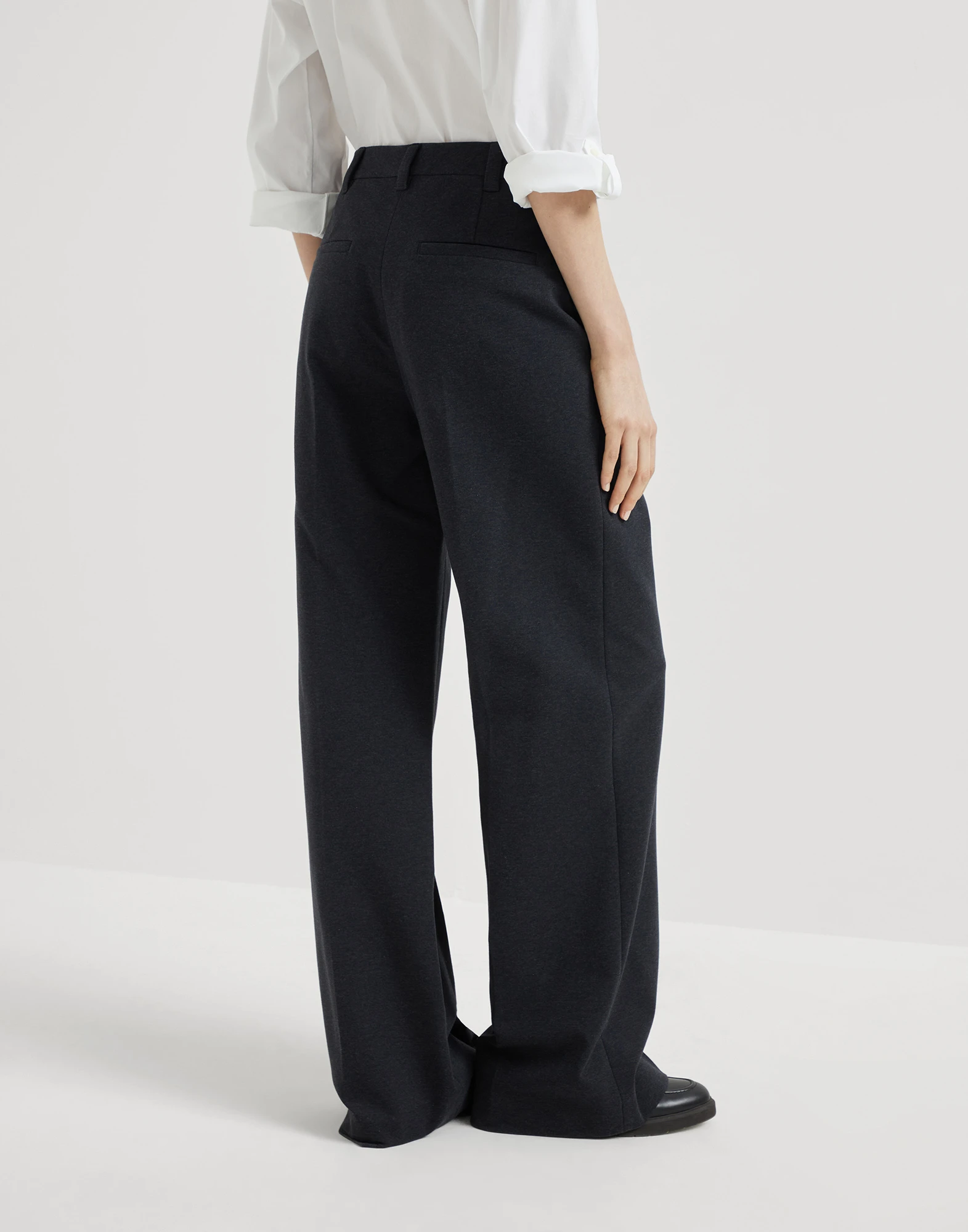 Loose Flared Trousers
