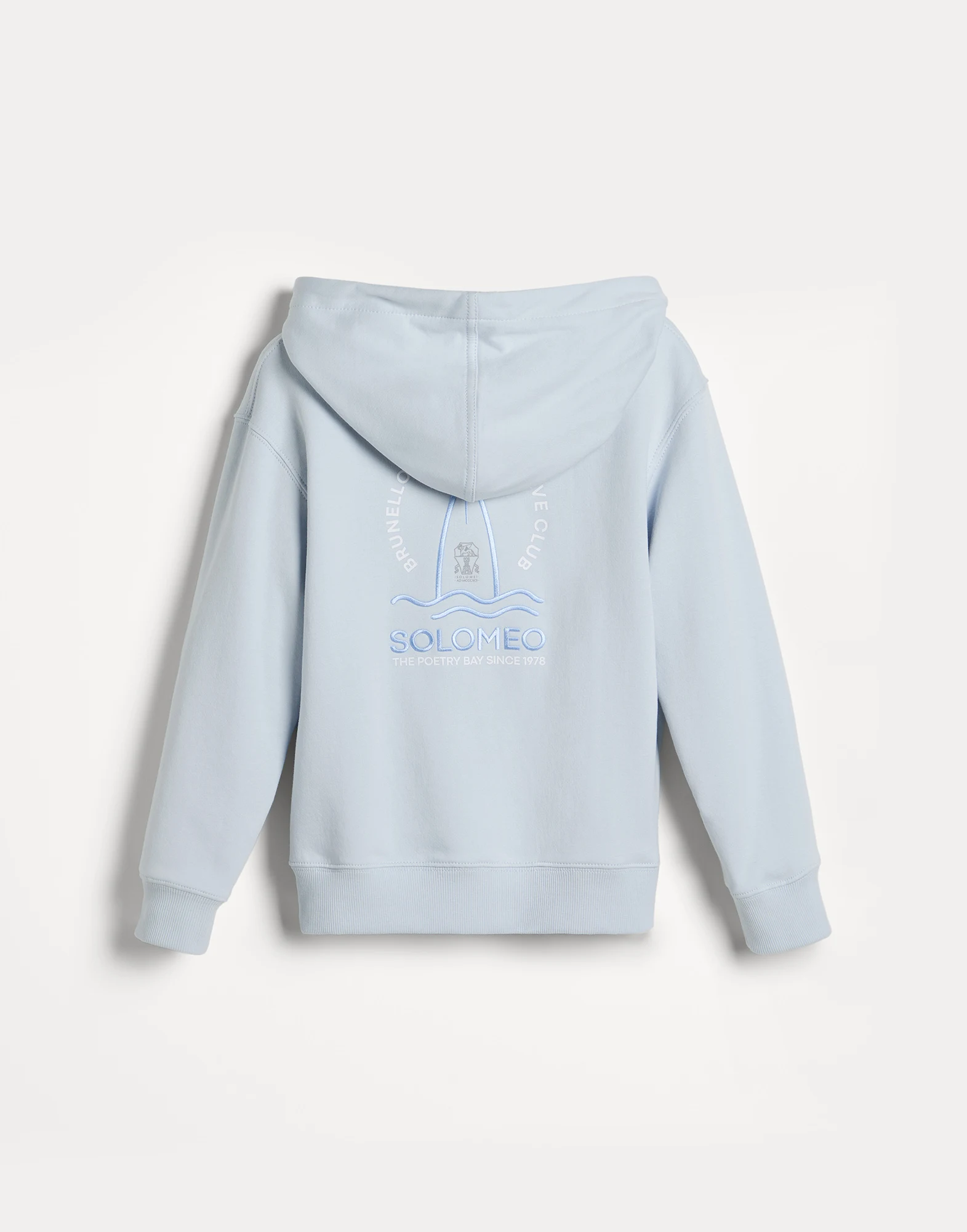 Sweatshirt with hood and graphic