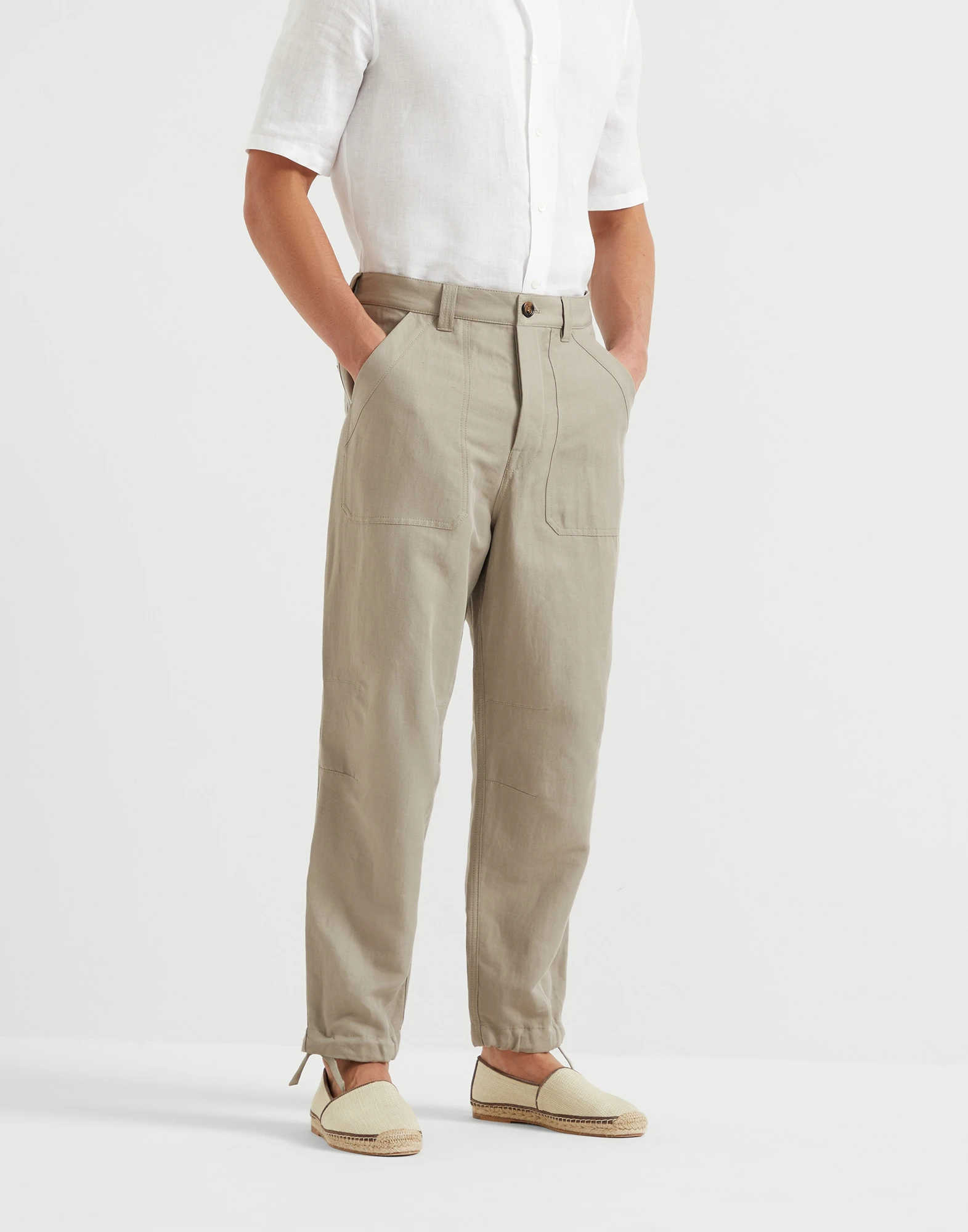 Drill trousers