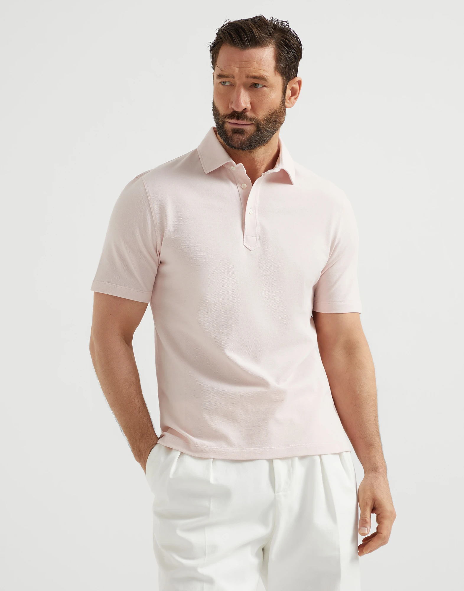 Piqu�� polo shirt