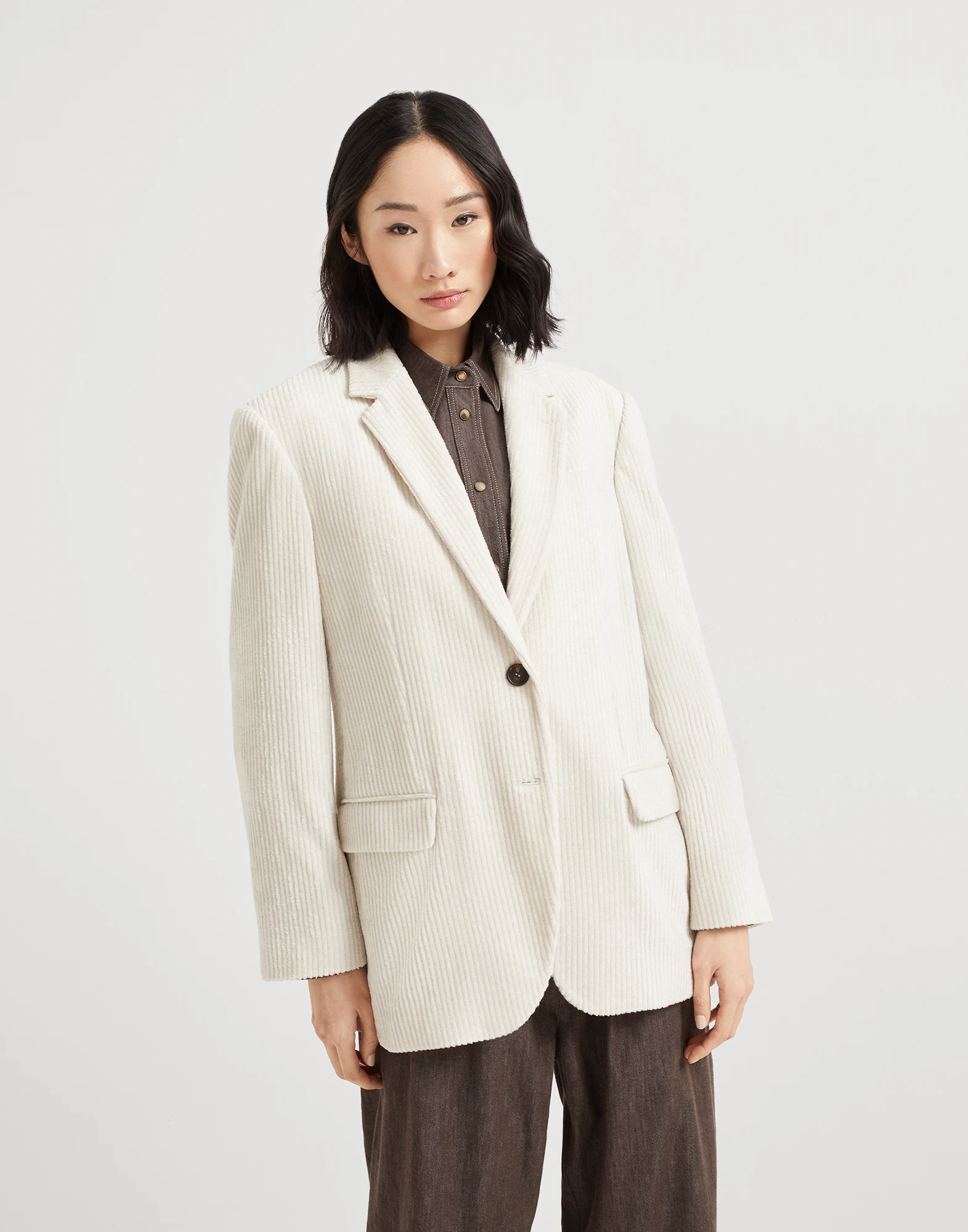 Corduroy blazer