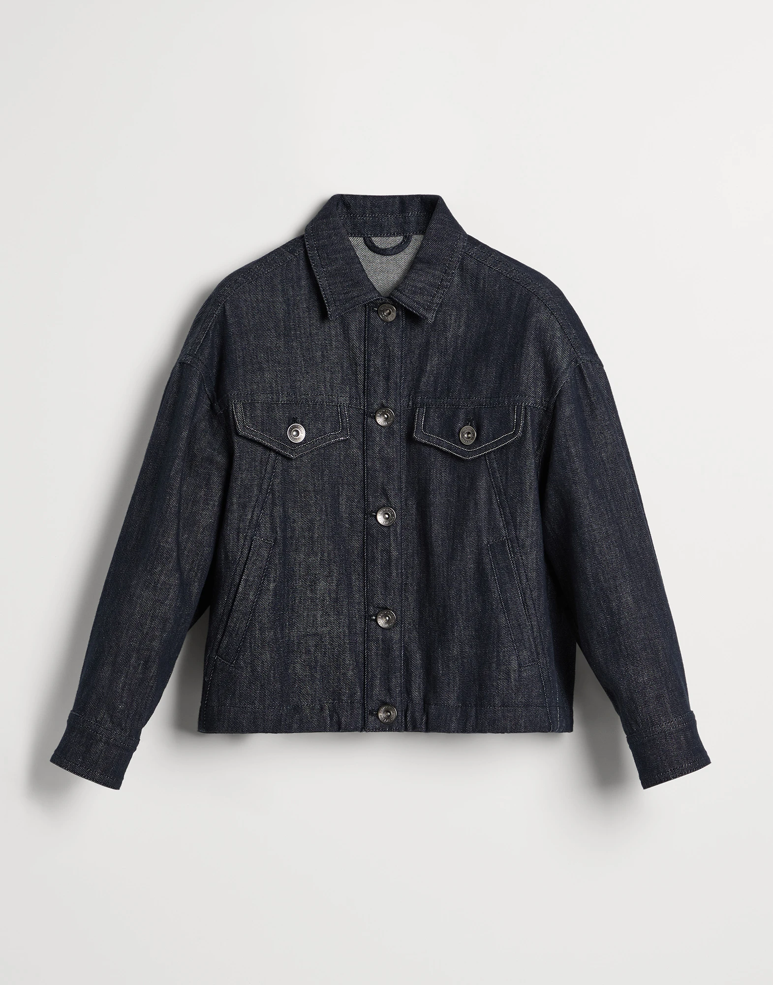 Denim four-pocket jacket
