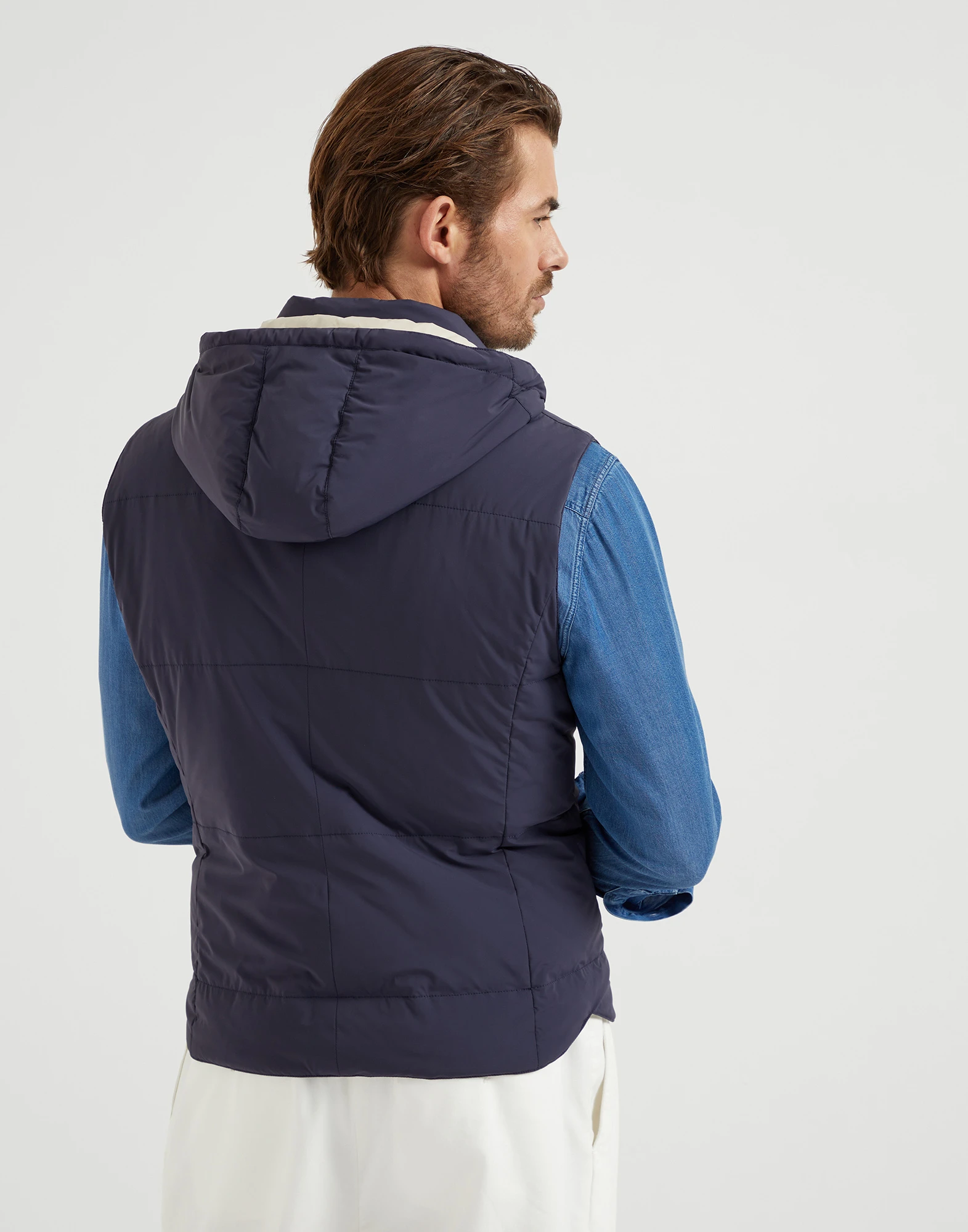 Nylon down vest