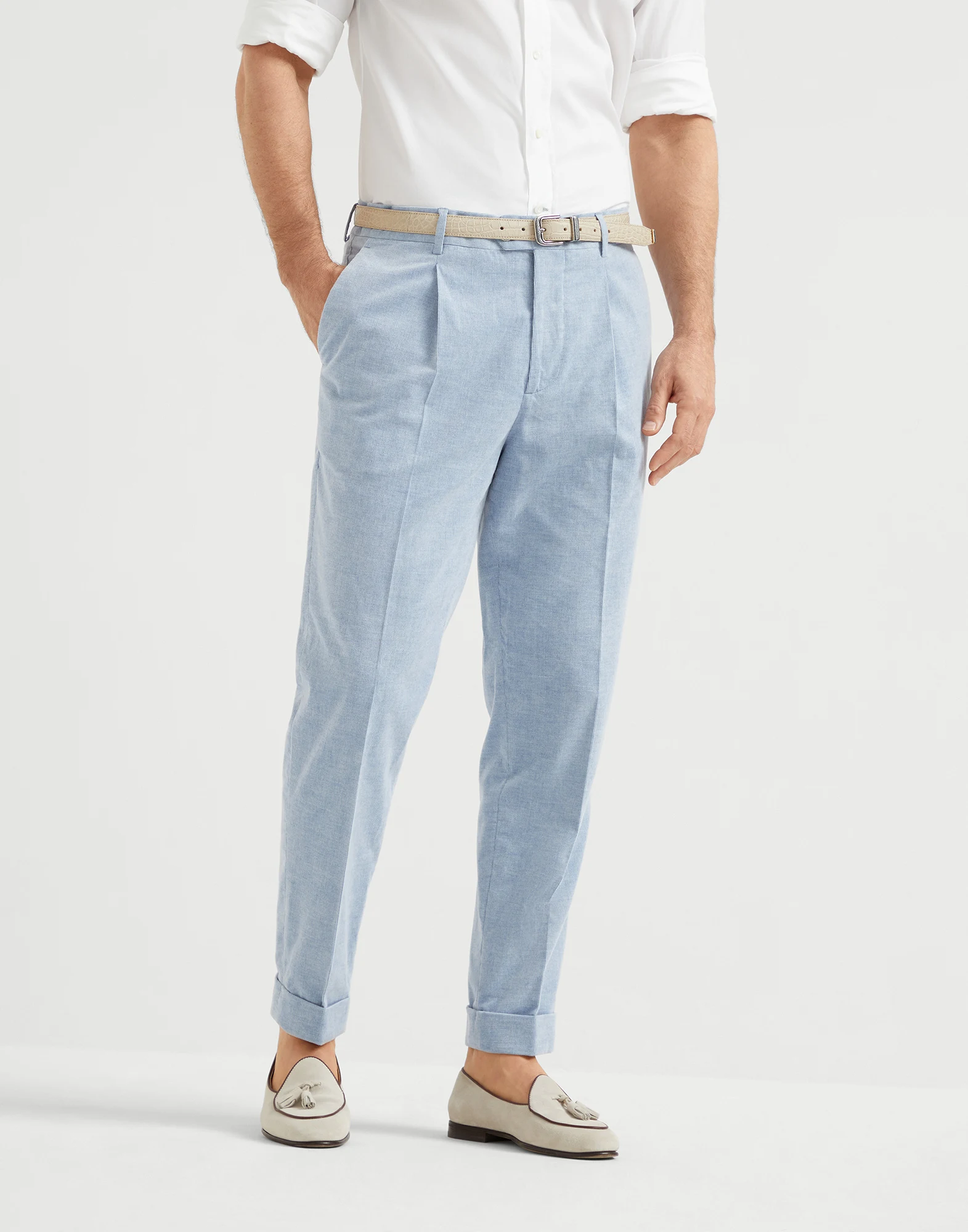 Velvet trousers