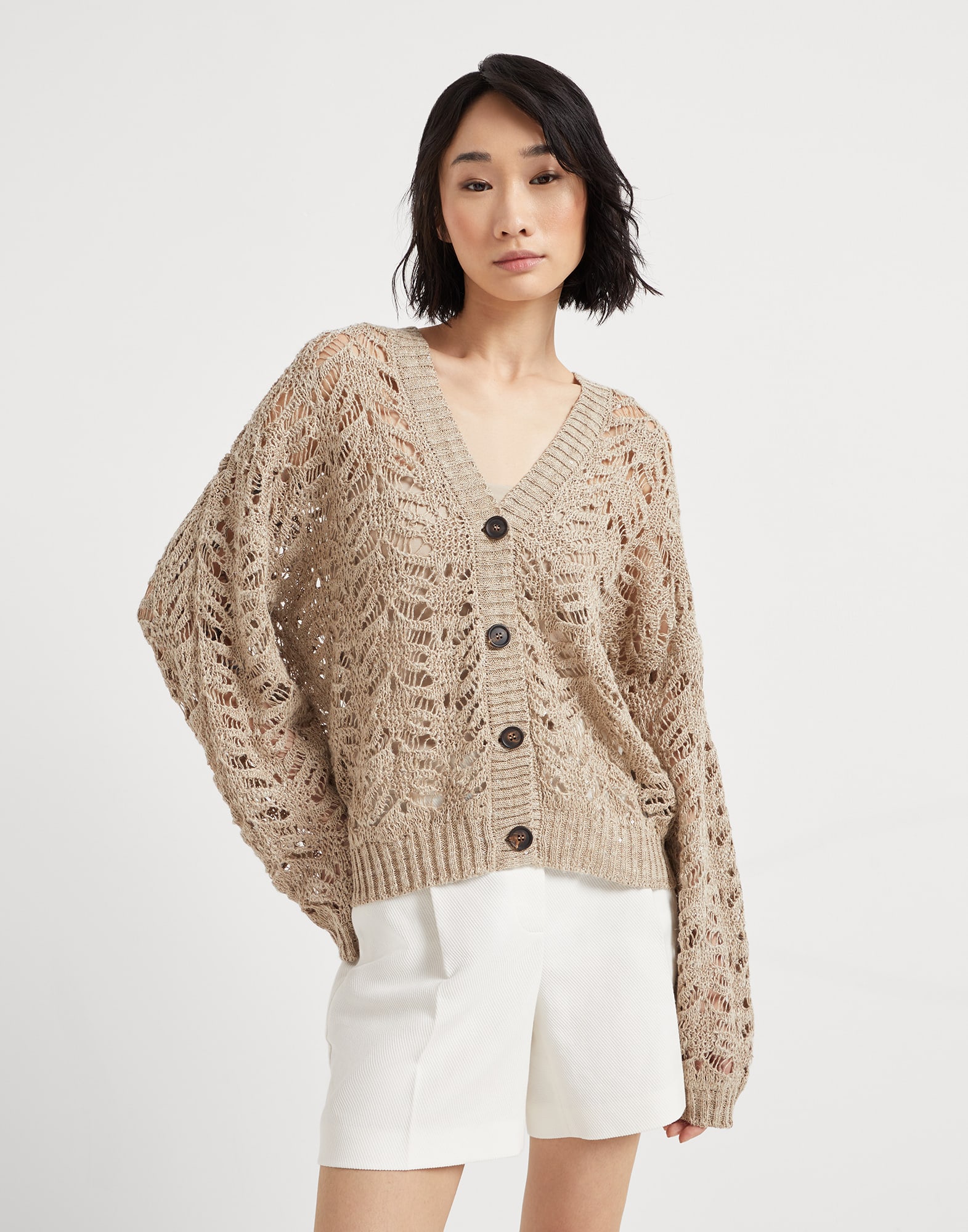 Foliage Lace cardigan