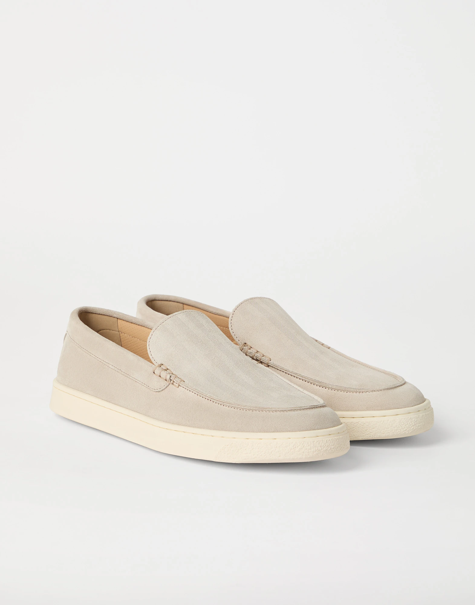 Suede loafers