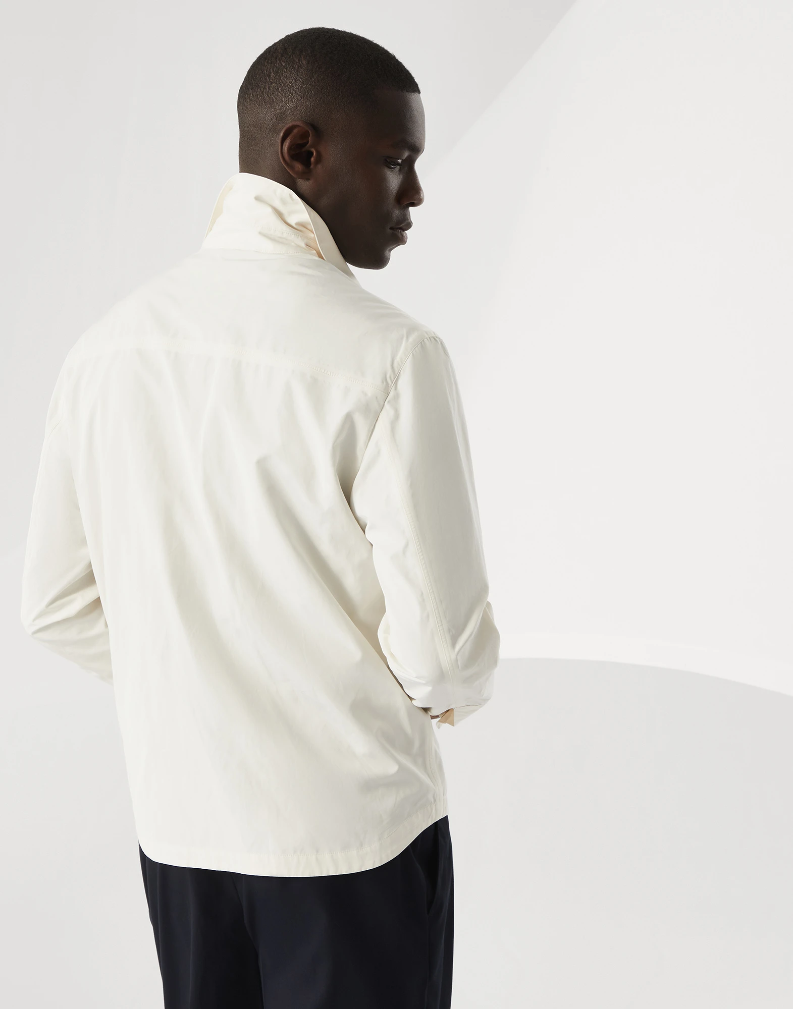 Microfiber outerwear jacket
