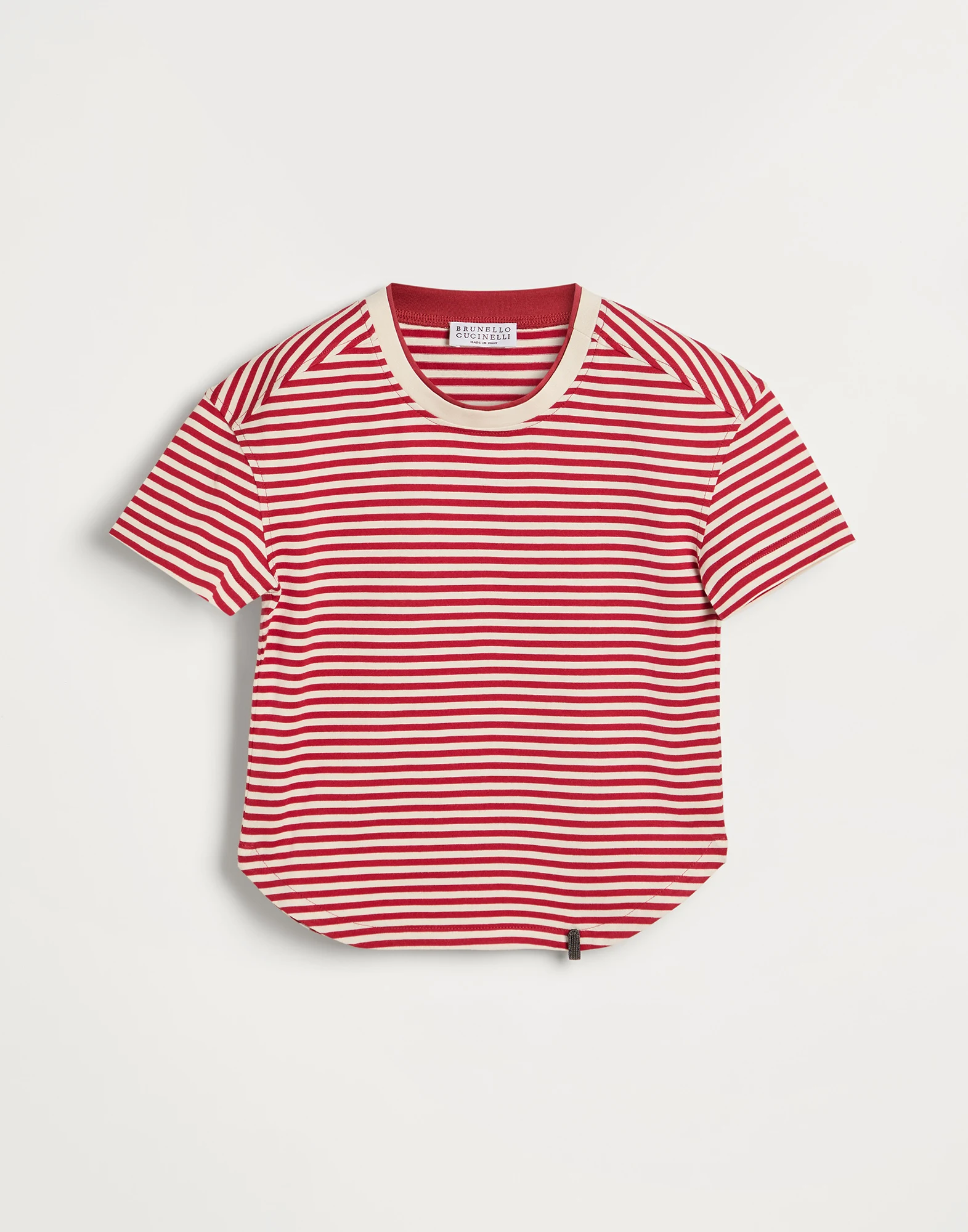 Striped jersey T-shirt