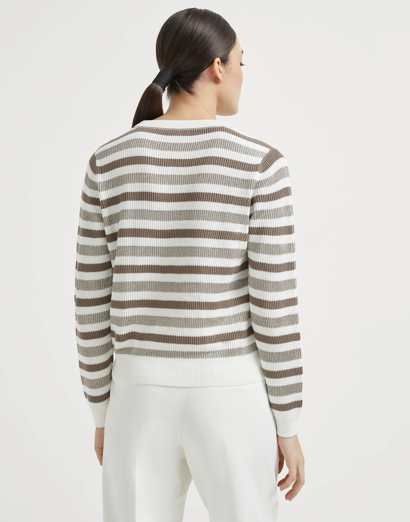 Cotton Sparkling yarn sweater