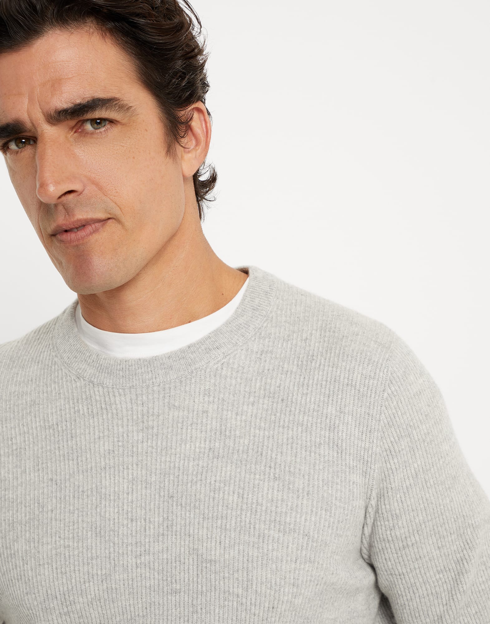 Cashmere English Rib sweater