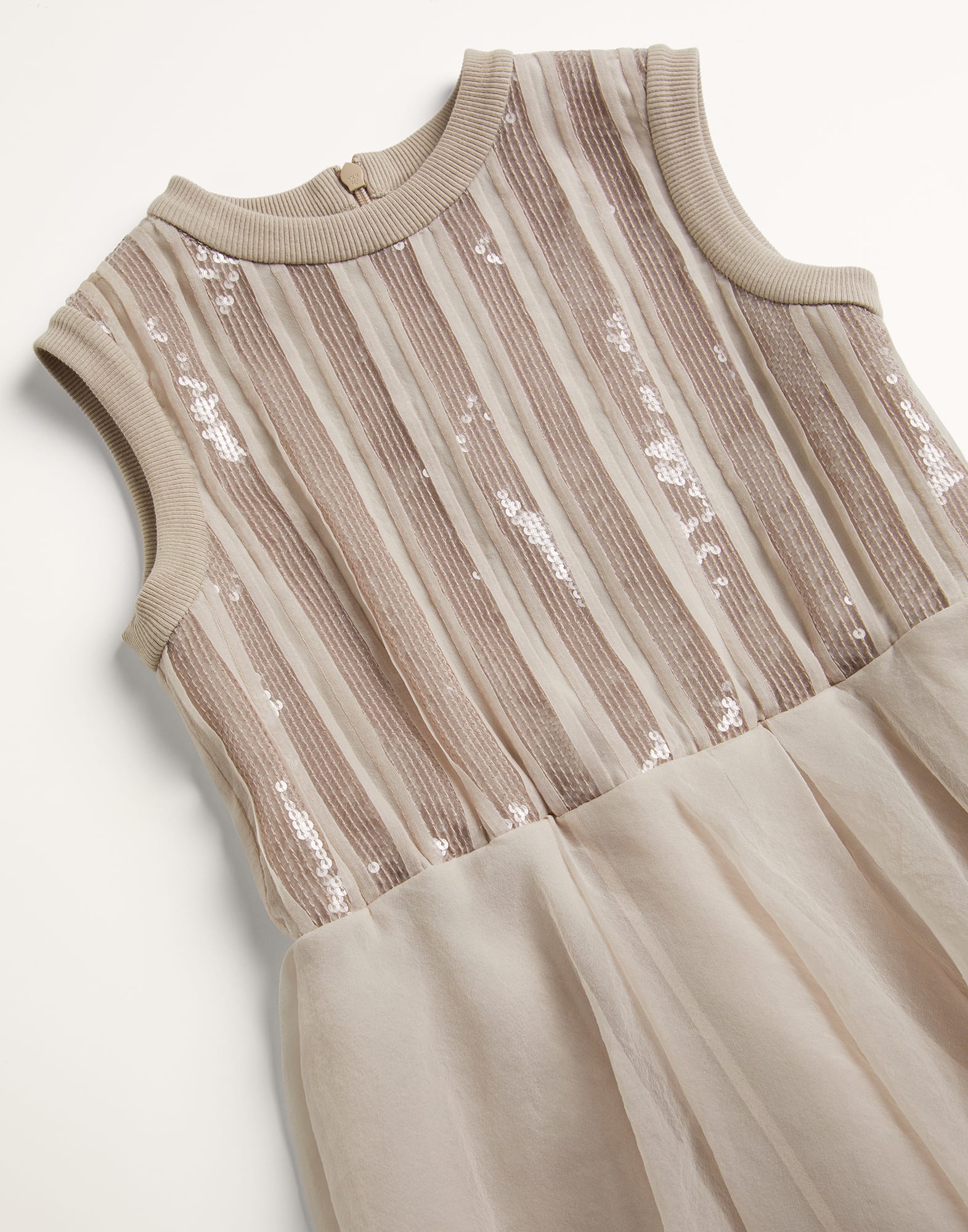 Crispy silk Dazzling Pleats dress