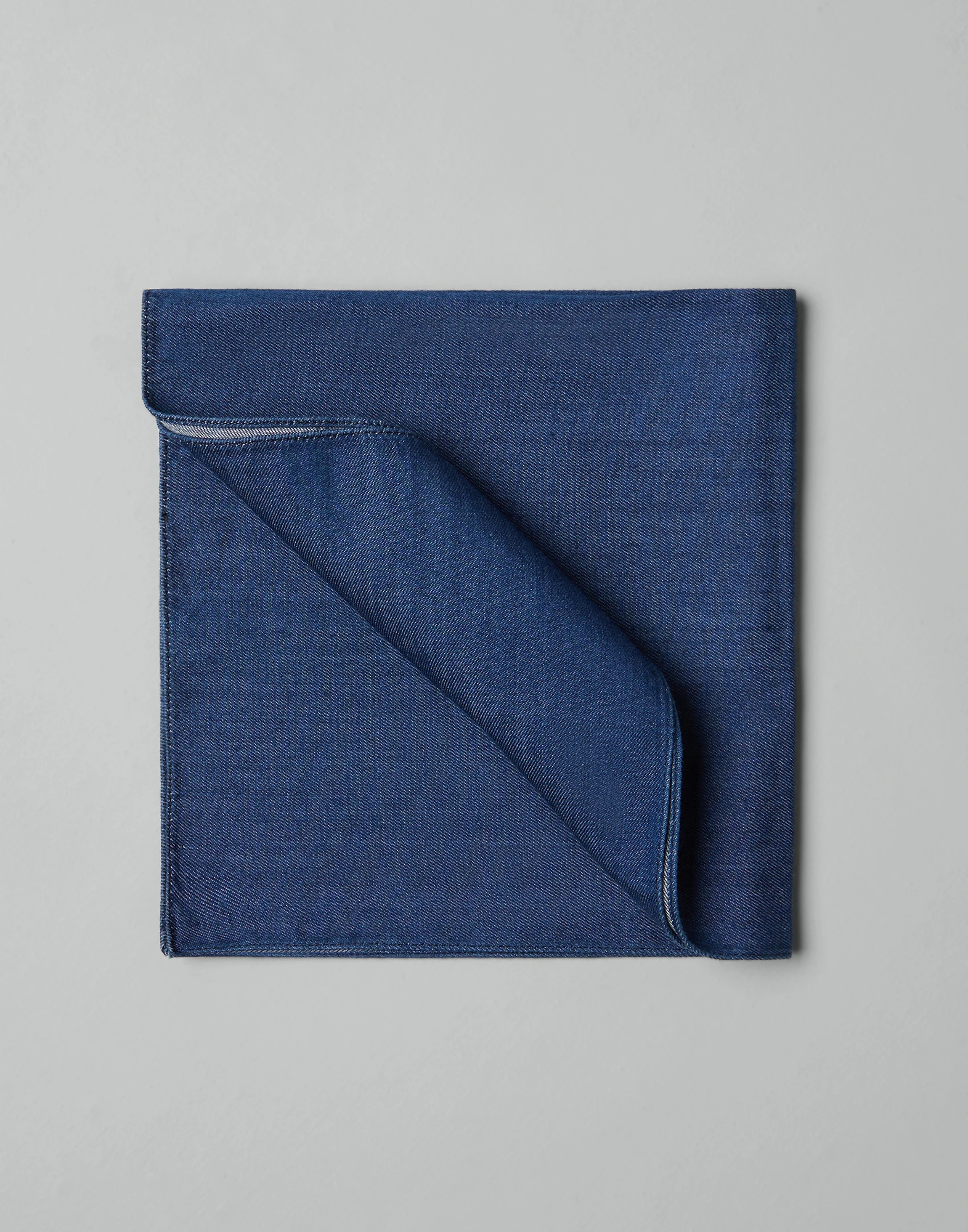 Denim pocket square