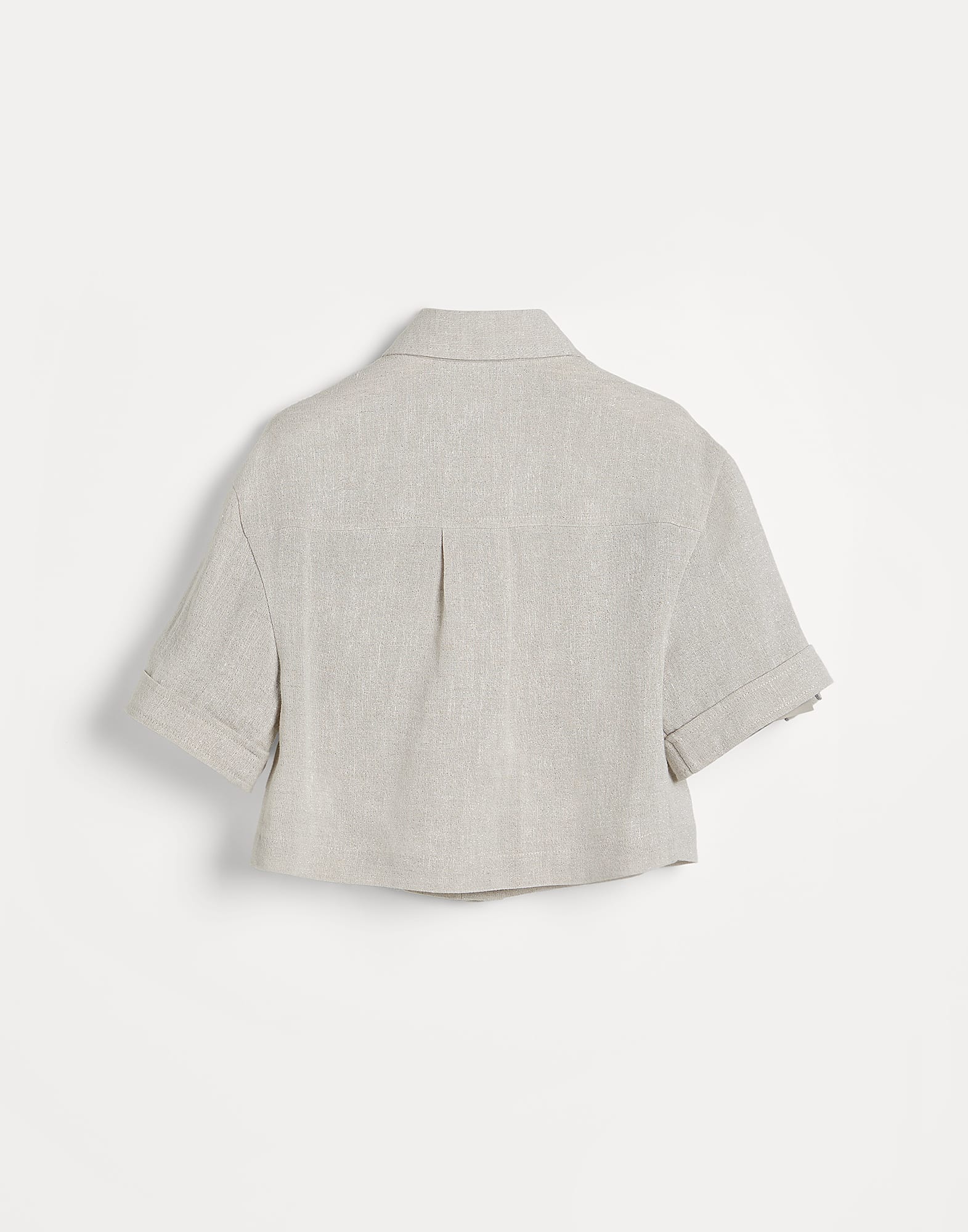 Sparkling canvas shirt