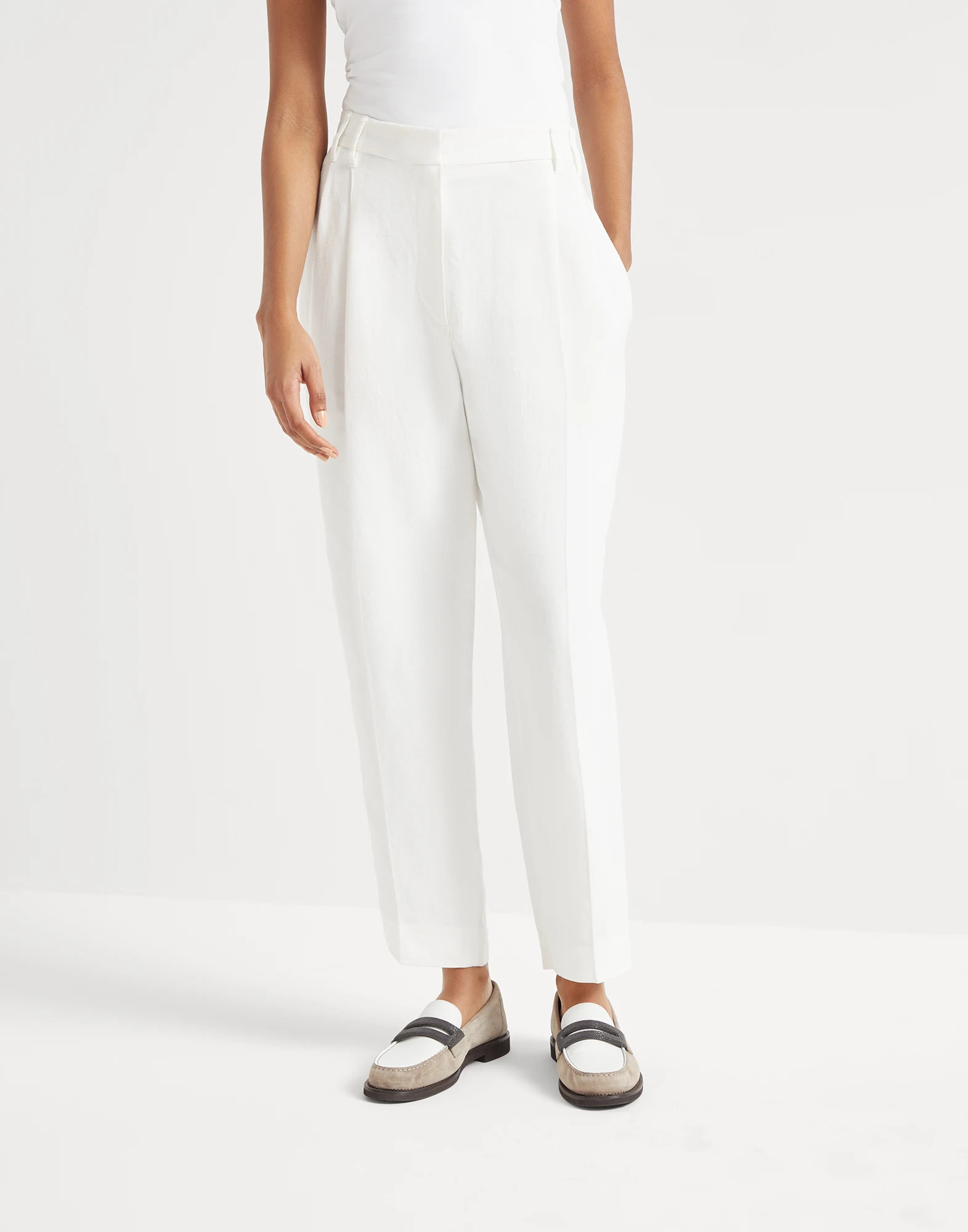 Slouchy trousers