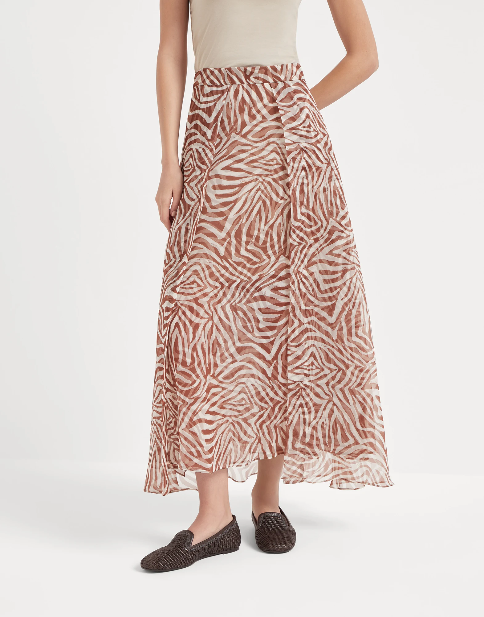Ethnic Print skirt